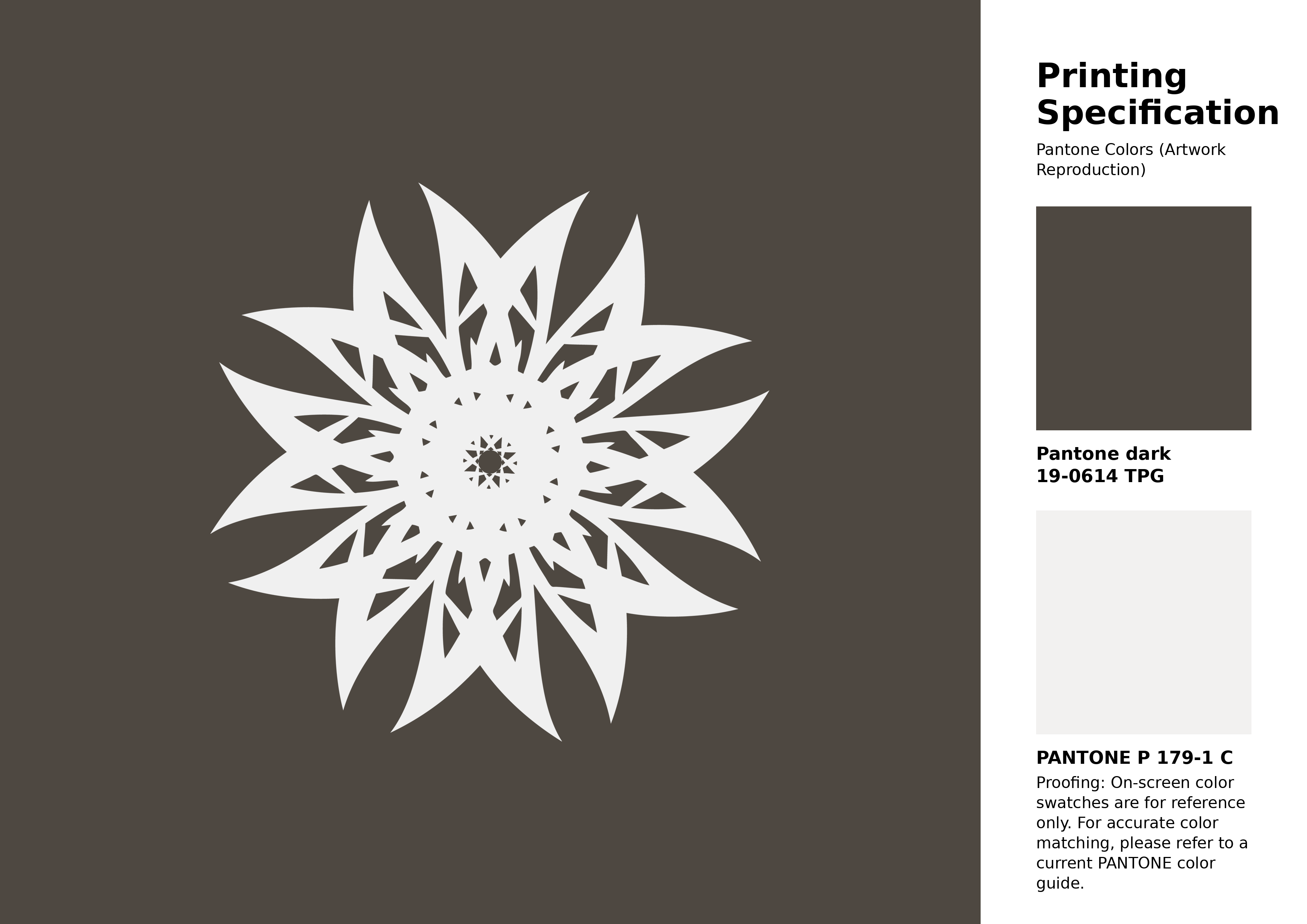 High-quality artwork and graphic illustration using Pantone 19-0614 Tpg Wren Color | Hex color Code #4e4841. A fantastic creative resource for designers and artists. #artwork #illustration #graphicart #4e4841