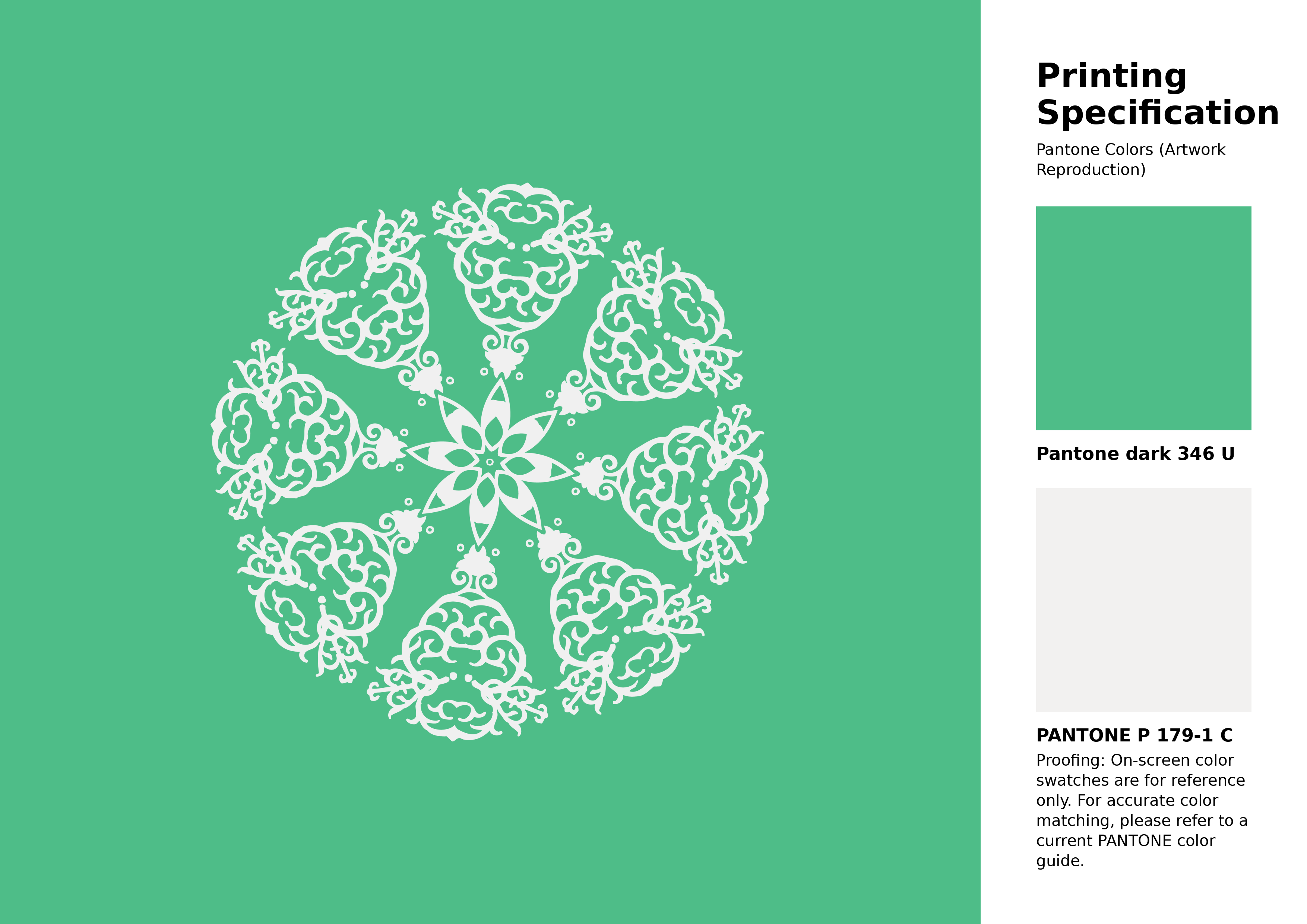 High-quality artwork and graphic illustration using Pantone 346 U Color | Hex color Code #4ebd88. A fantastic creative resource for designers and artists. #artwork #illustration #graphicart #4ebd88