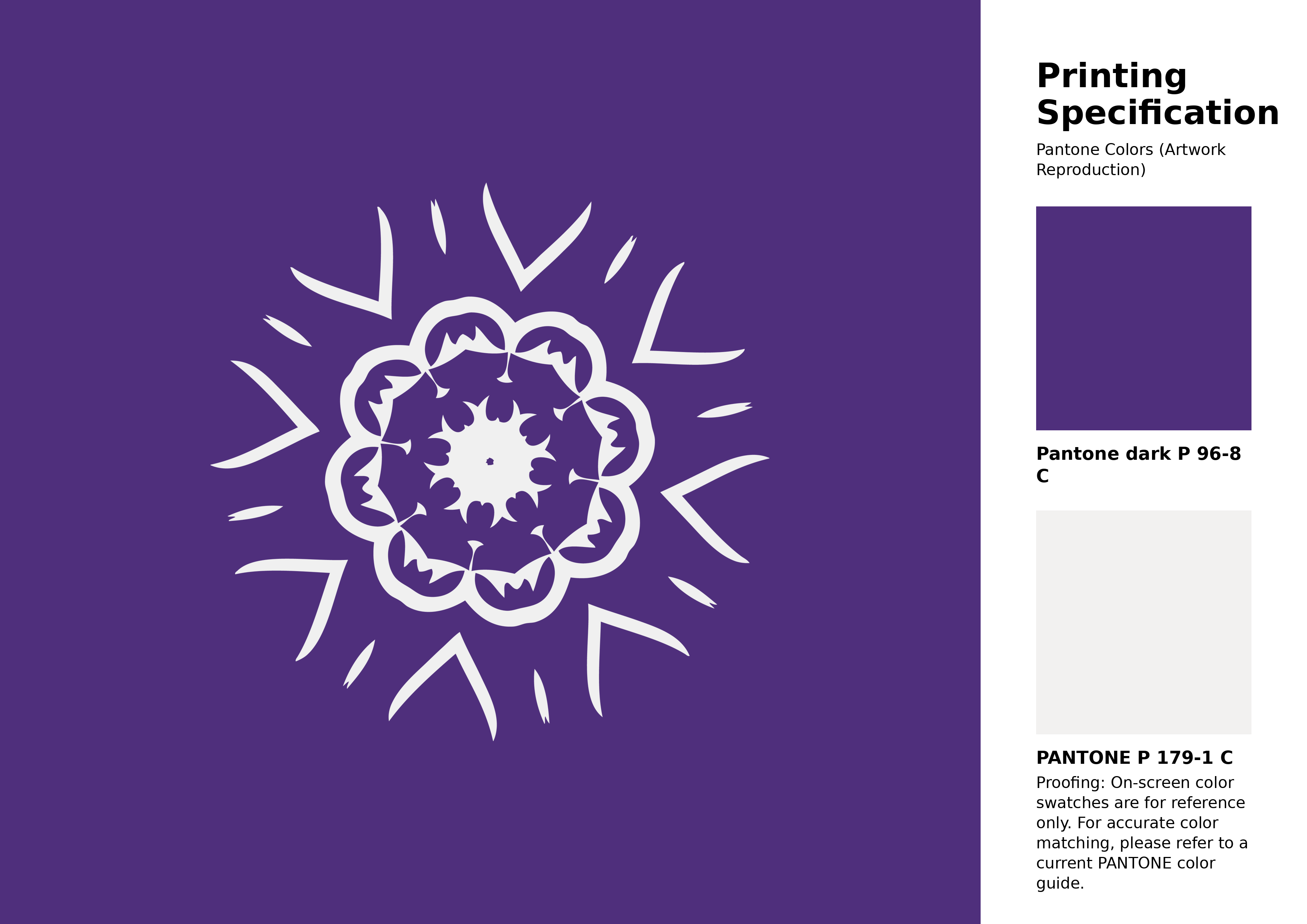 High-quality artwork and graphic illustration using Pantone P 96-8 C Color | Hex color Code #4f2f7c. A fantastic creative resource for designers and artists. #artwork #illustration #graphicart #4f2f7c