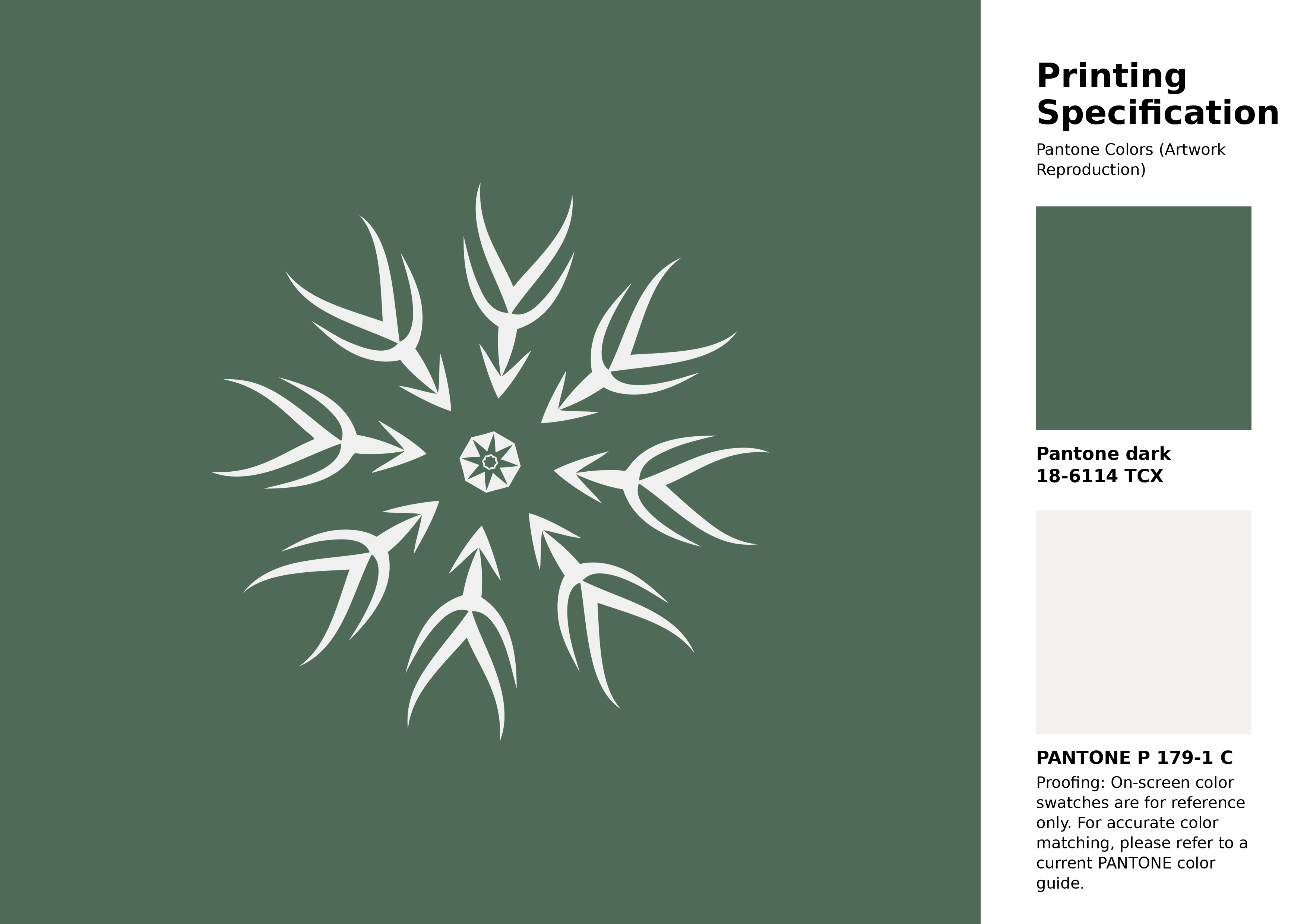 High-quality artwork and graphic illustration using Pantone 18-6114 Tcx Myrtle Color | Hex color Code #4f6b58. A fantastic creative resource for designers and artists. #artwork #illustration #graphicart #4f6b58