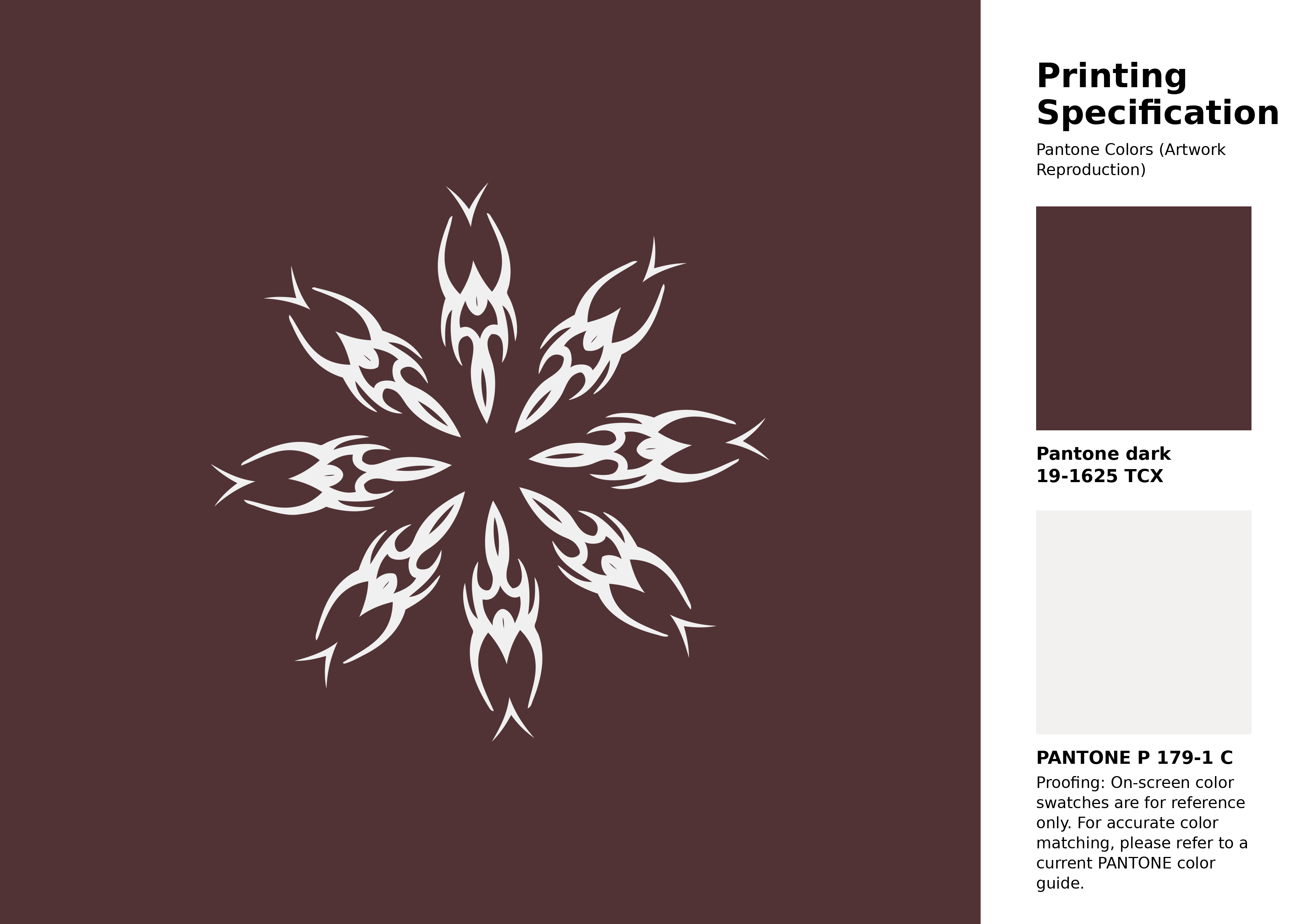 Hex Color #513235 | Printing Match PANTONE 19-1625 TCX | Color