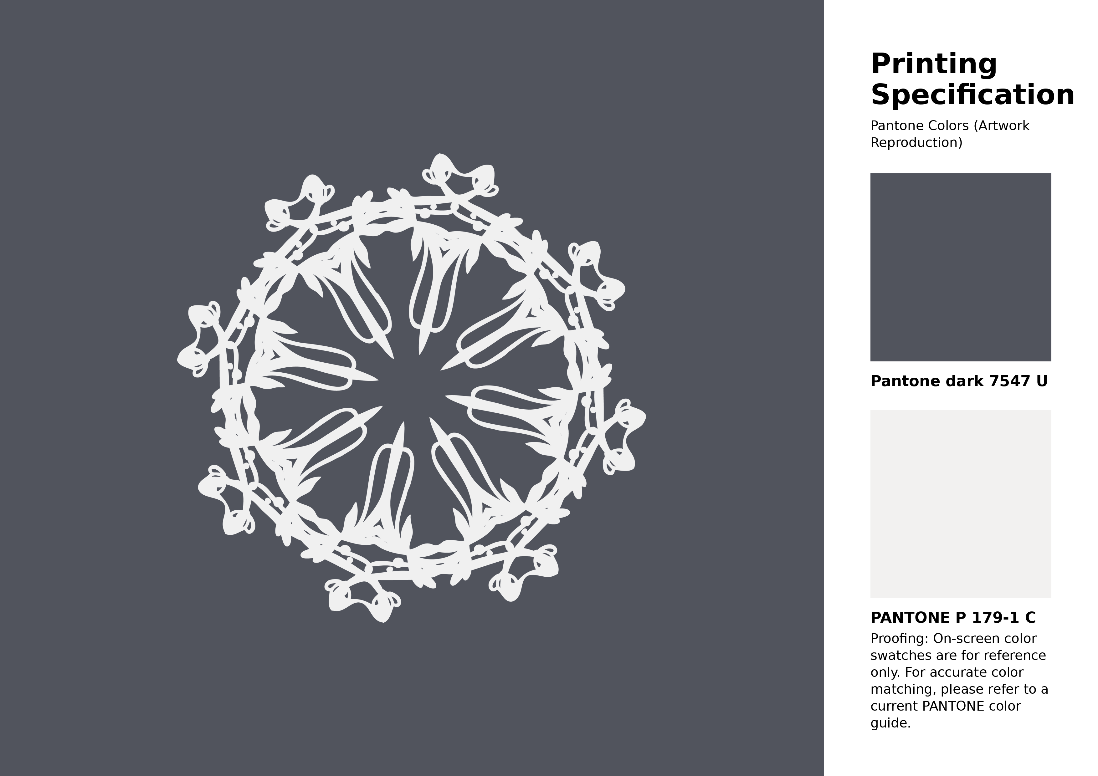 High-quality artwork and graphic illustration using Pantone 7547 U Color | Hex color Code #51545d. A fantastic creative resource for designers and artists. #artwork #illustration #graphicart #51545d