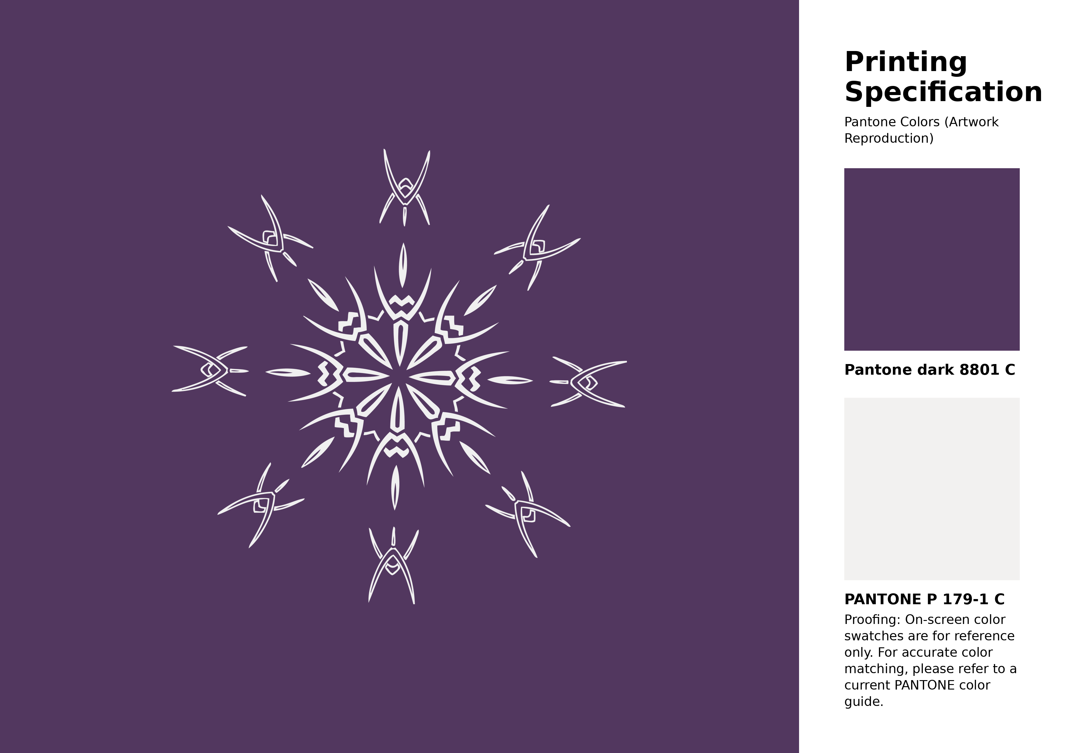 High-quality artwork and graphic illustration using Pantone 8801 C Color | Hex color Code #52375f. A fantastic creative resource for designers and artists. #artwork #illustration #graphicart #52375f