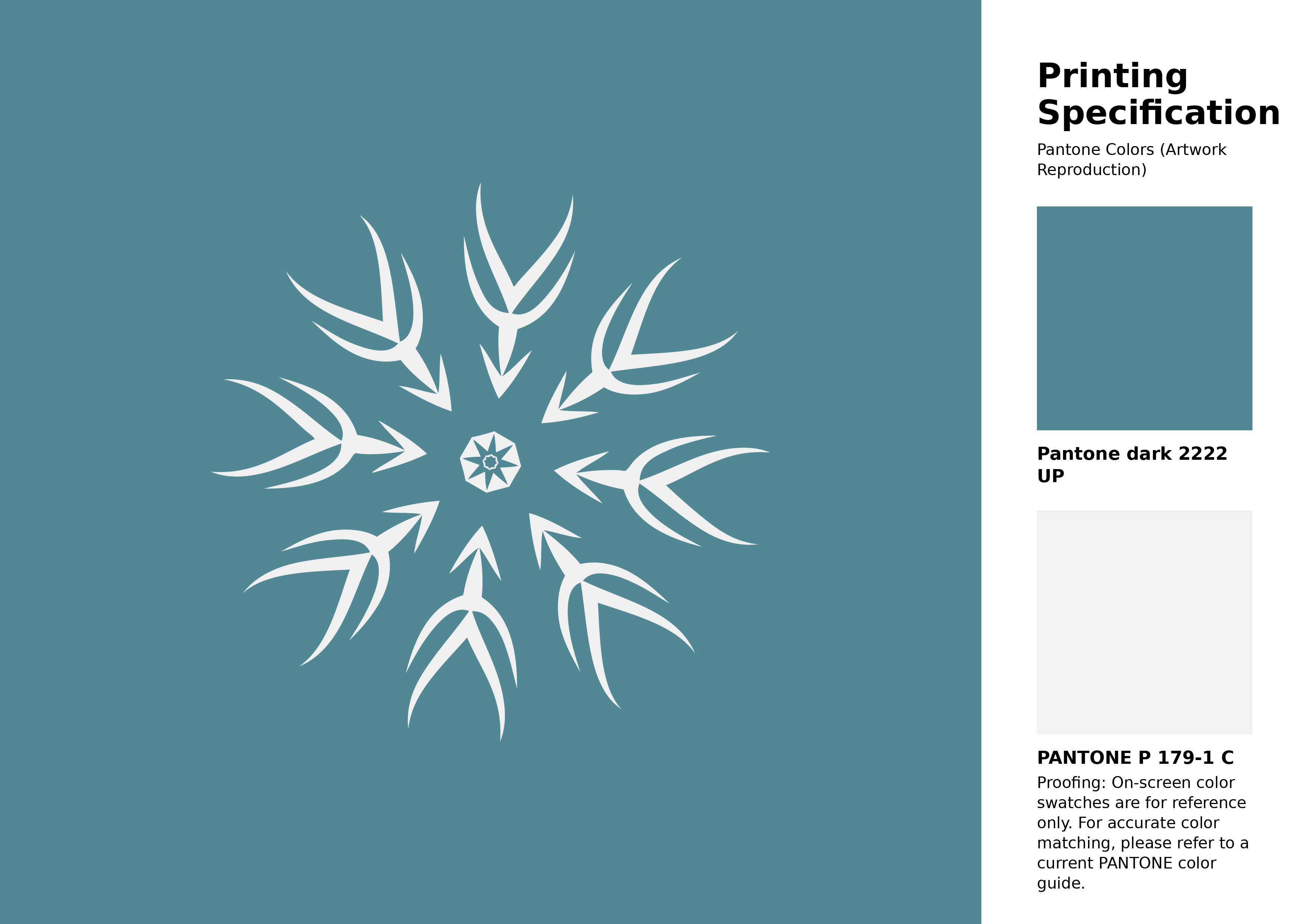 High-quality artwork and graphic illustration using Pantone 2222 UP Color | Hex color Code #528894. A fantastic creative resource for designers and artists. #artwork #illustration #graphicart #528894