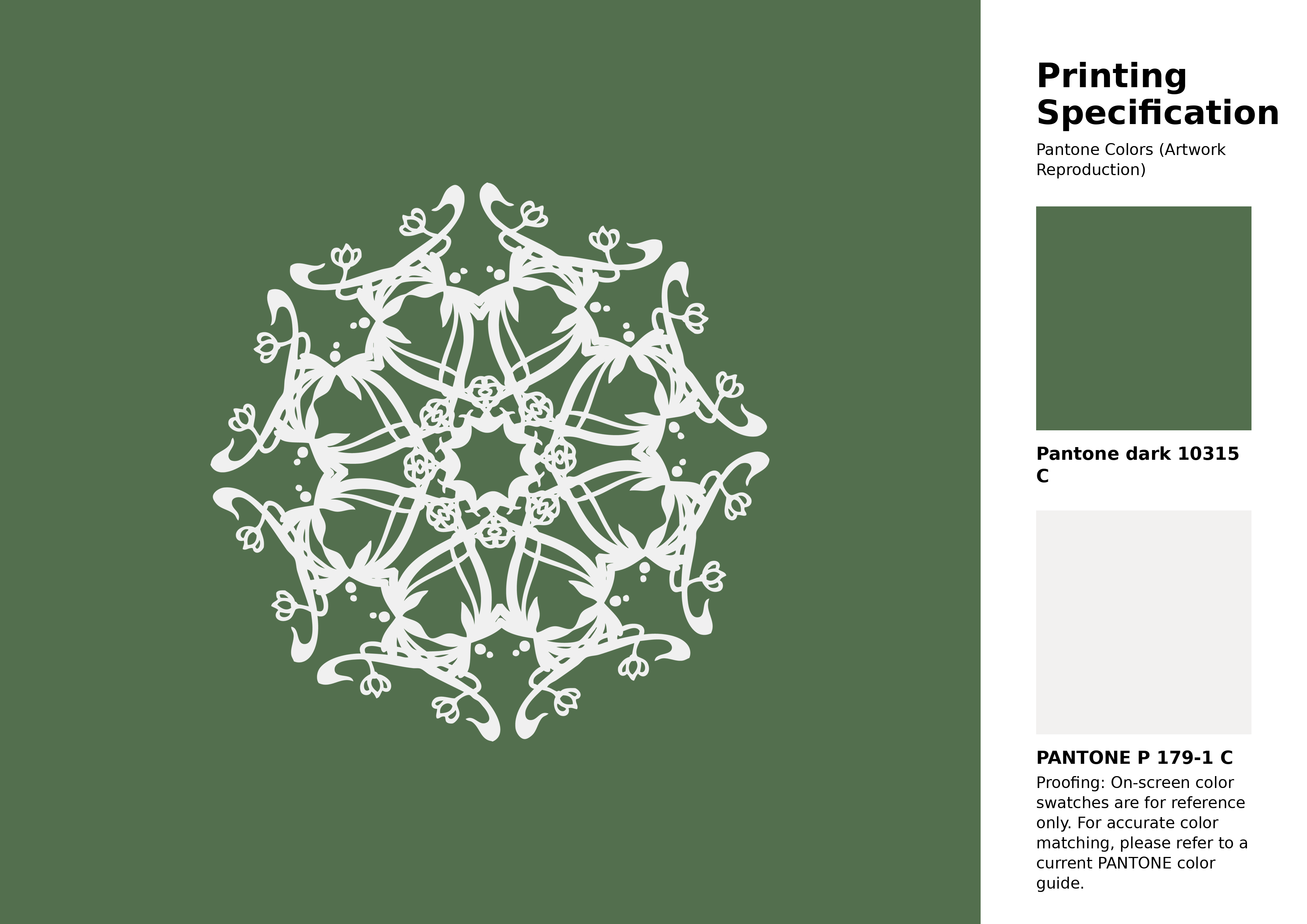 Hex Color #536f4e | Printing Match PANTONE 10315 C | Color conversion ...