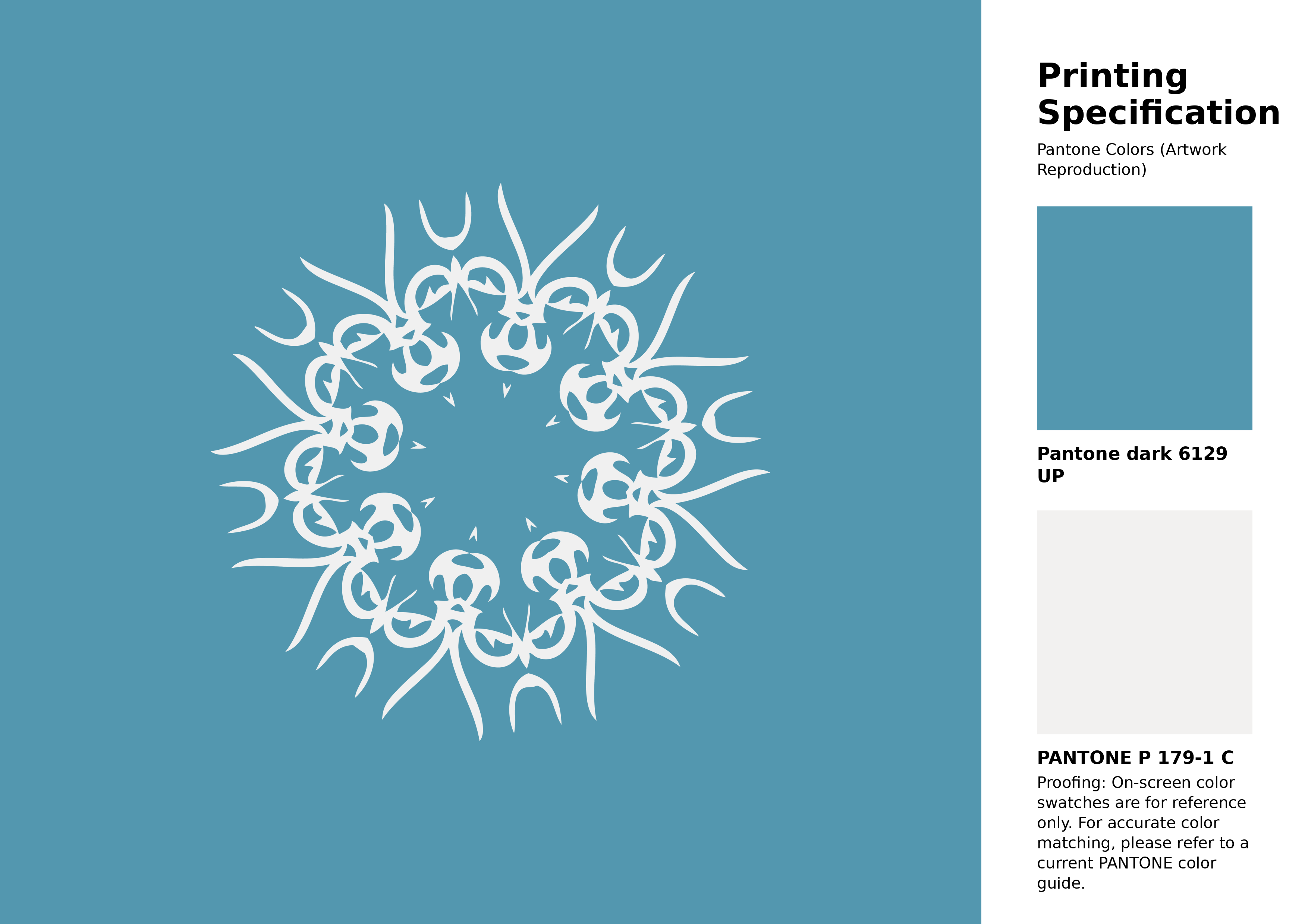 High-quality artwork and graphic illustration using Pantone 6129 UP Color | Hex color Code #5397af. A fantastic creative resource for designers and artists. #artwork #illustration #graphicart #5397af