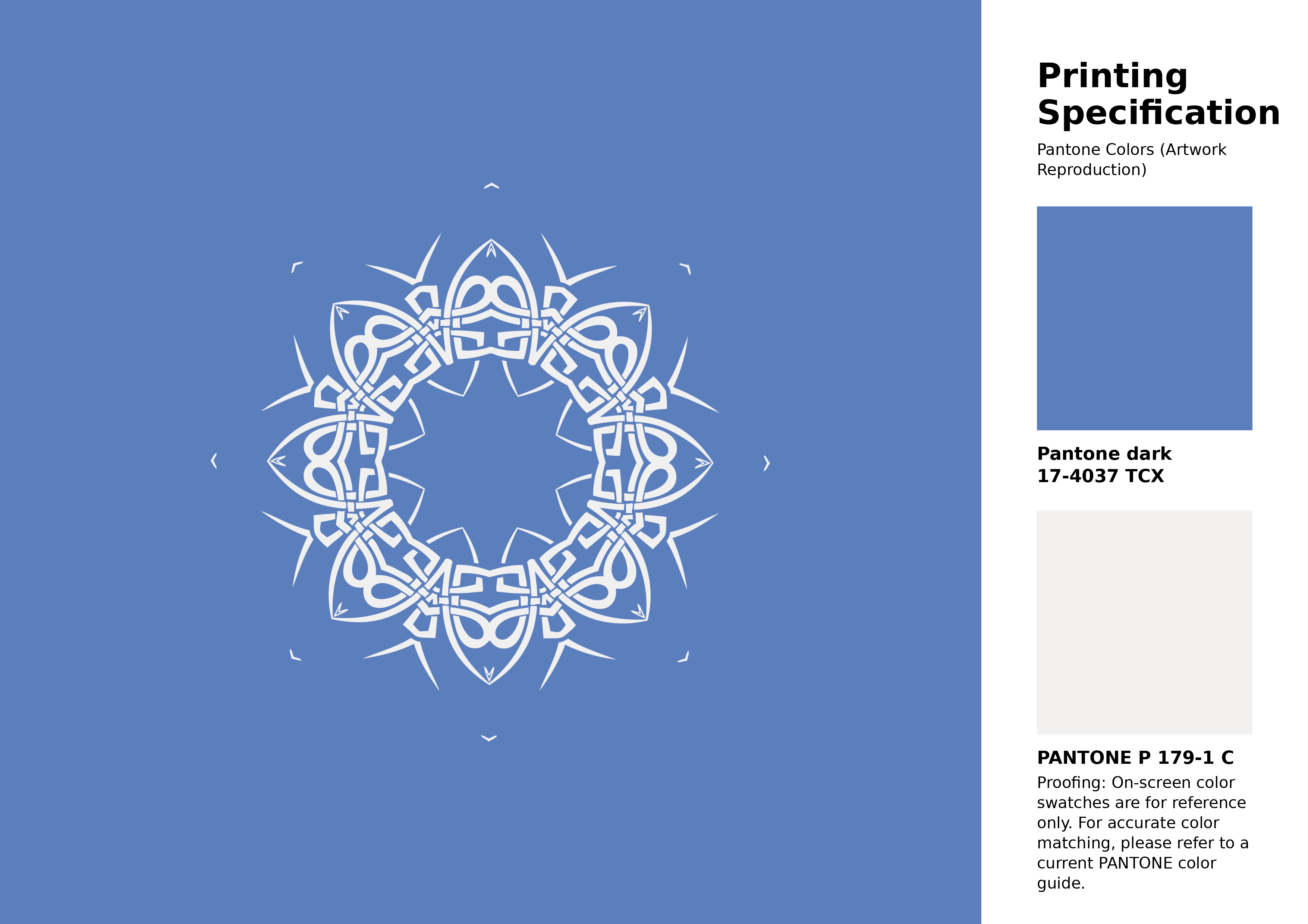 High-quality artwork and graphic illustration using Pantone 17-4037 Tcx Ultramarine Color | Hex color Code #5b7ebd. A fantastic creative resource for designers and artists. #artwork #illustration #graphicart #5b7ebd