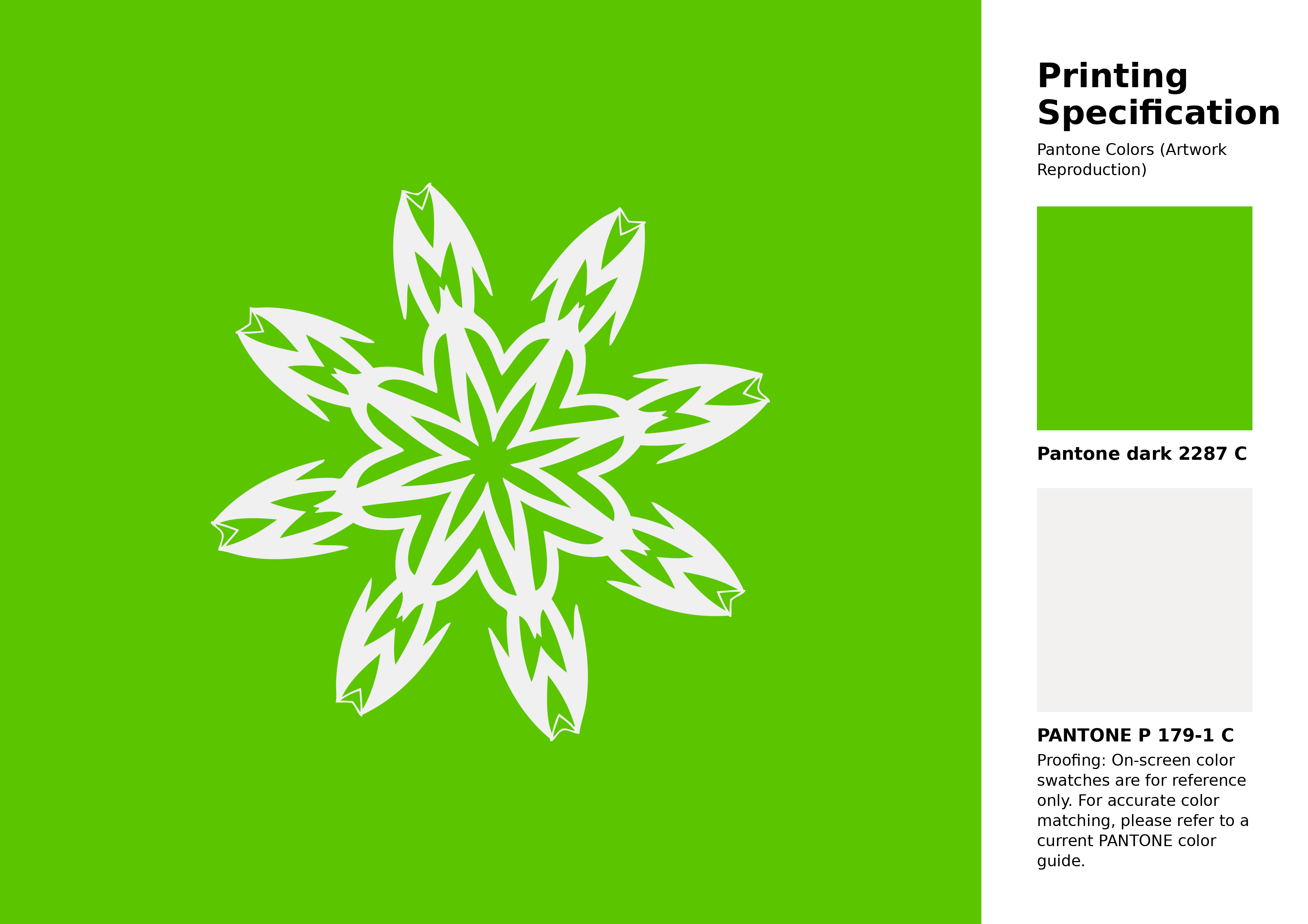 High-quality artwork and graphic illustration using Pantone 2287 C Color | Hex color Code #5bc500. A fantastic creative resource for designers and artists. #artwork #illustration #graphicart #5bc500