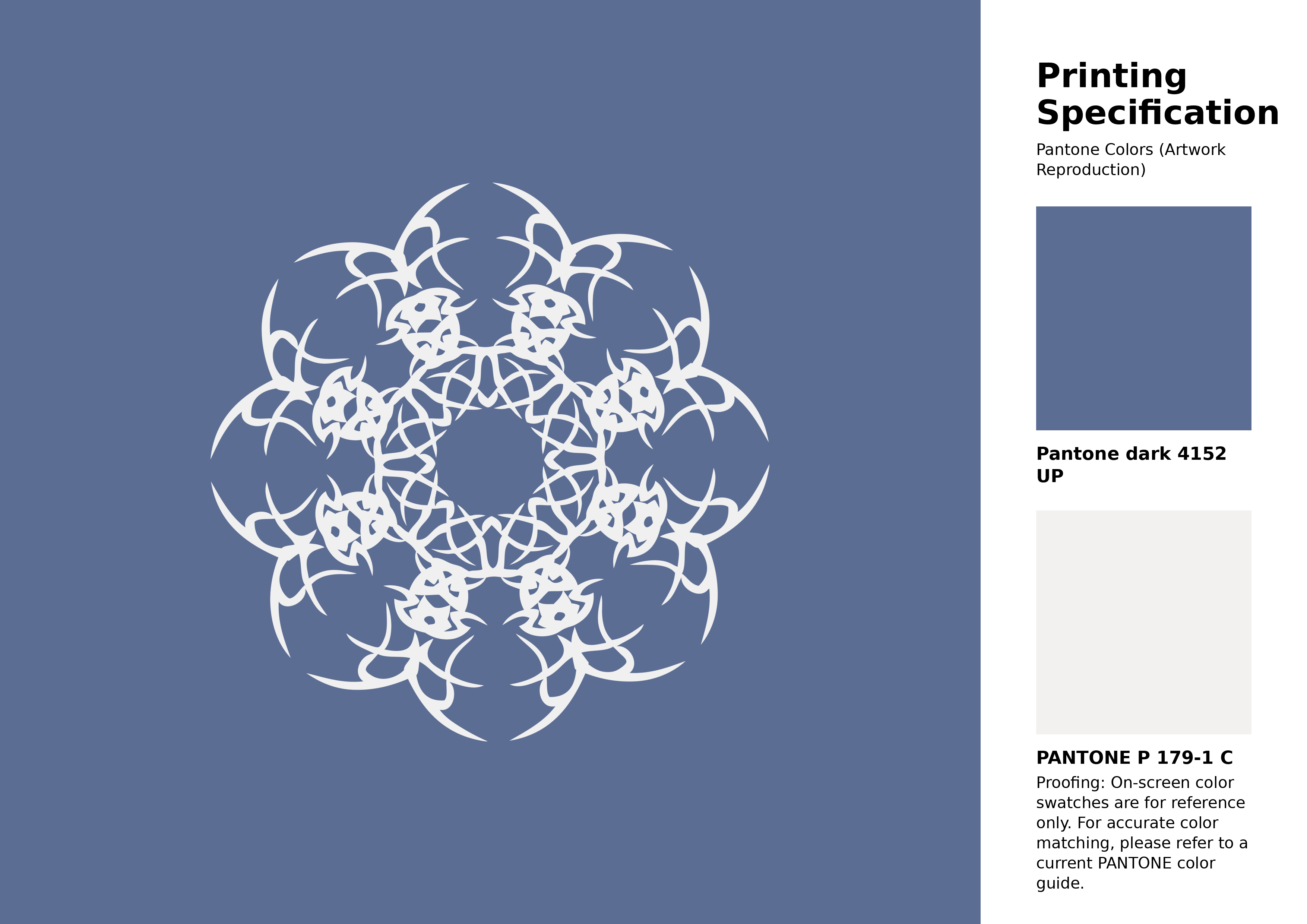 High-quality artwork and graphic illustration using Pantone 4152 UP Color | Hex color Code #5c6d93. A fantastic creative resource for designers and artists. #artwork #illustration #graphicart #5c6d93