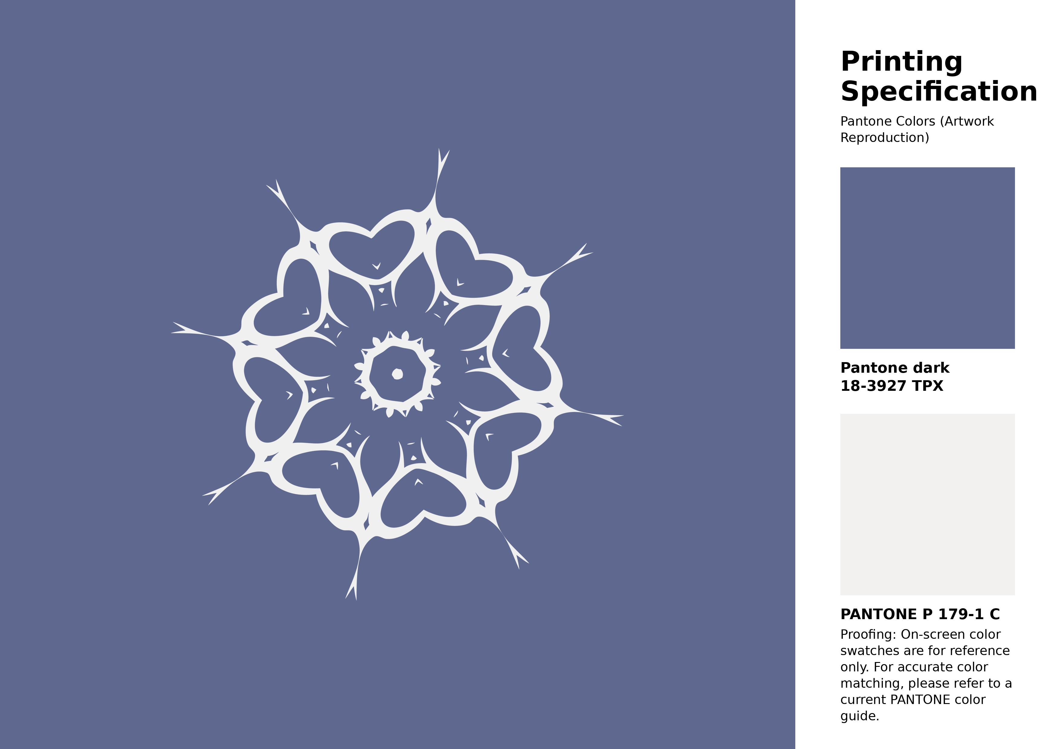 High-quality artwork and graphic illustration using Pantone 18-3927 Tpx Velvet Morning Color | Hex color Code #5f698f. A fantastic creative resource for designers and artists. #artwork #illustration #graphicart #5f698f