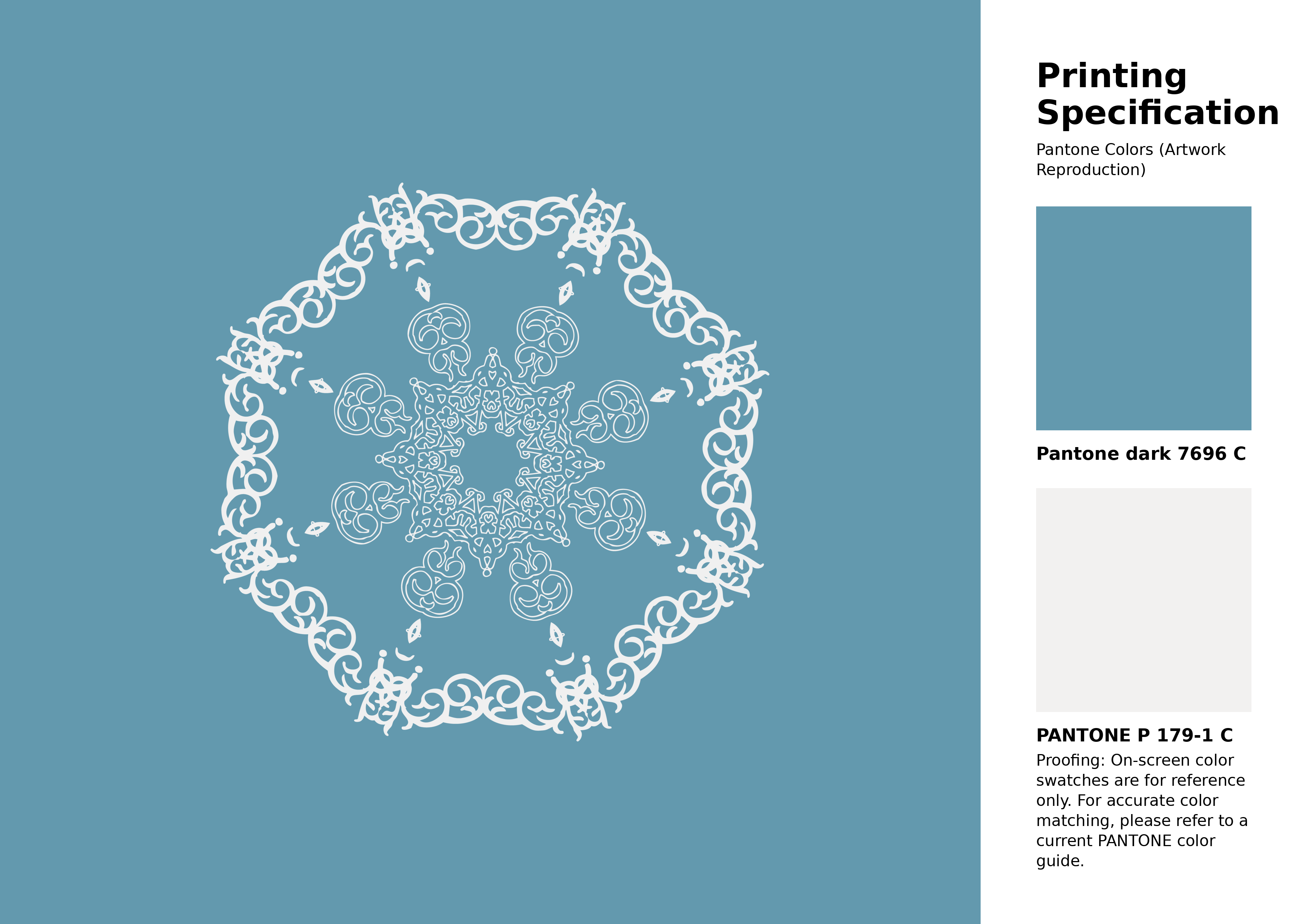 High-quality artwork and graphic illustration using Pantone 7696 C Color | Hex color Code #6399ae. A fantastic creative resource for designers and artists. #artwork #illustration #graphicart #6399ae