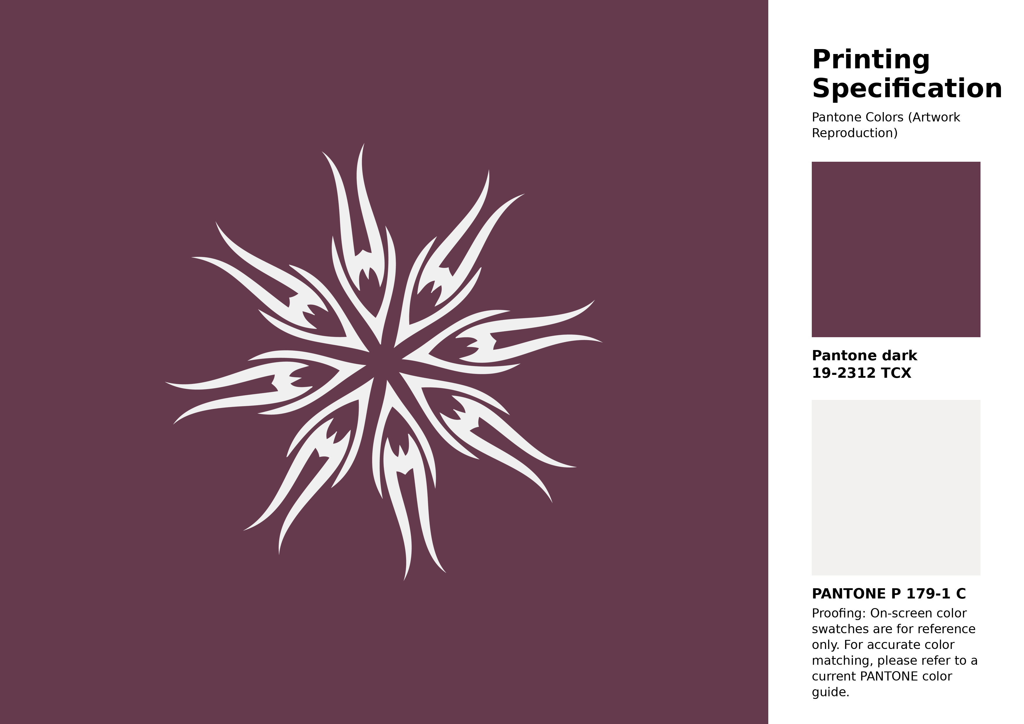 High-quality artwork and graphic illustration using Pantone 19-2312 Tcx Crushed Violets Color | Hex color Code #643a4c. A fantastic creative resource for designers and artists. #artwork #illustration #graphicart #643a4c