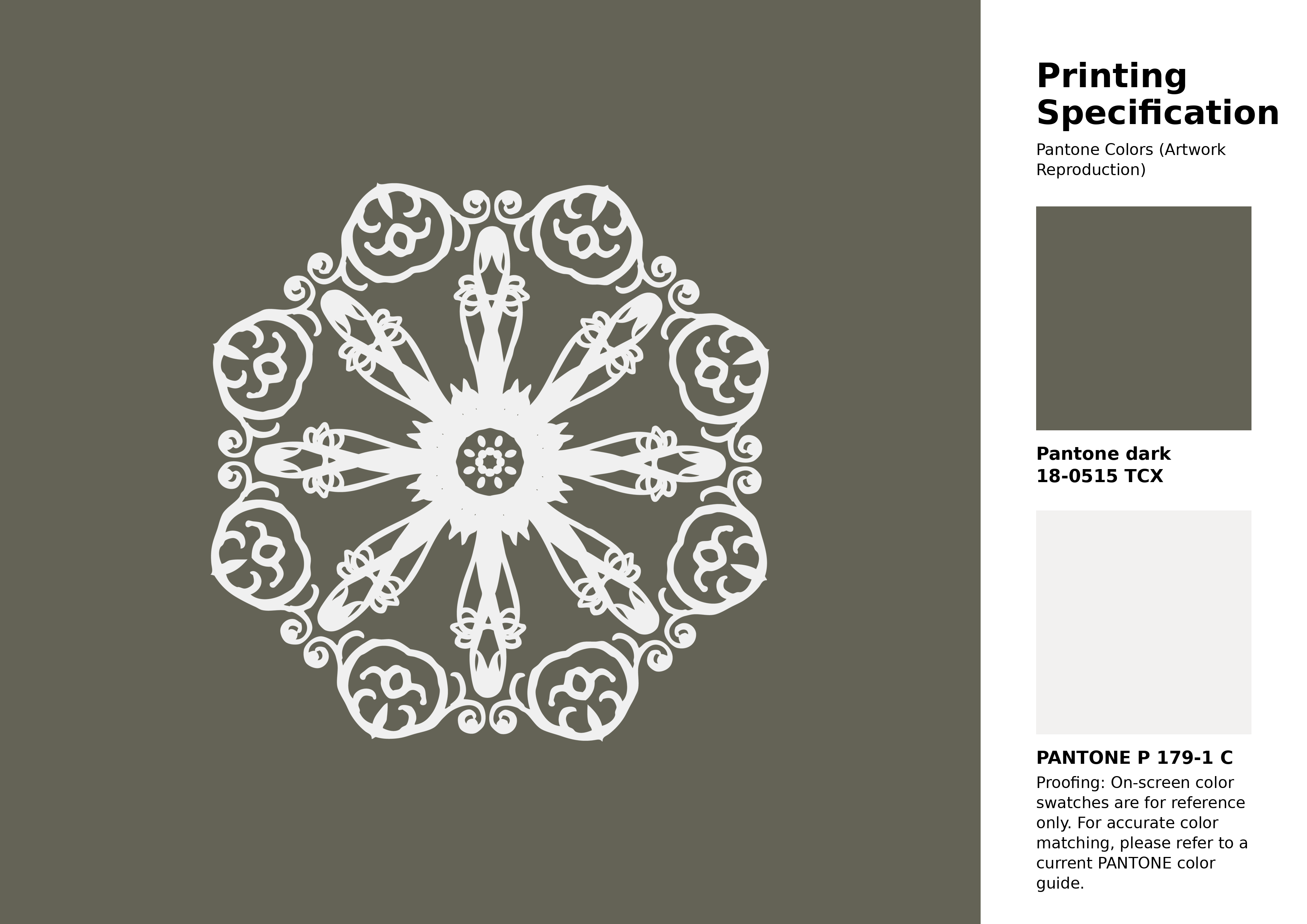 High-quality artwork and graphic illustration using Pantone 18-0515 Tcx Dusty Olive Color | Hex color Code #646356. A fantastic creative resource for designers and artists. #artwork #illustration #graphicart #646356