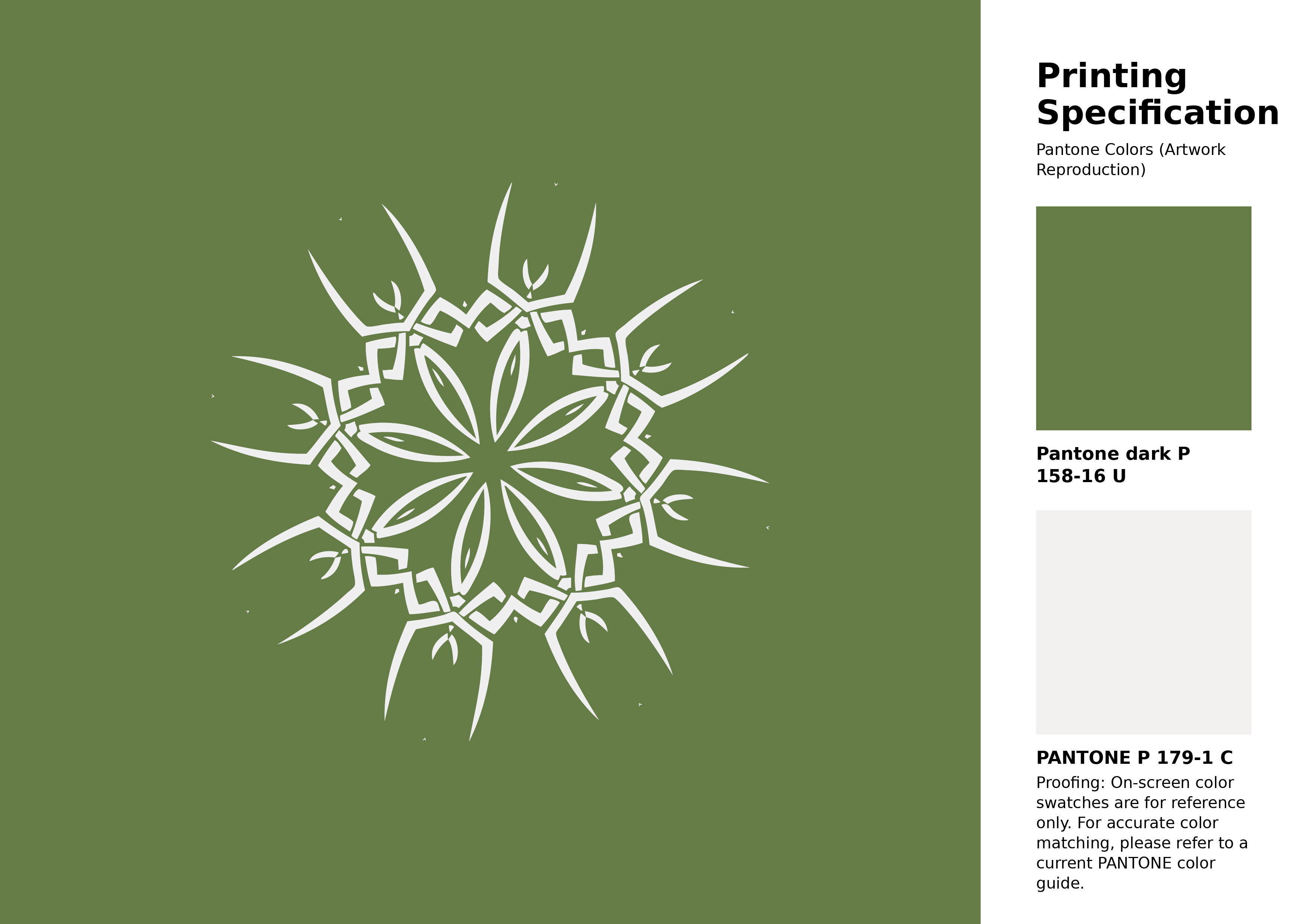 High-quality artwork and graphic illustration using Pantone P 158-16 U Color | Hex color Code #657c47. A fantastic creative resource for designers and artists. #artwork #illustration #graphicart #657c47