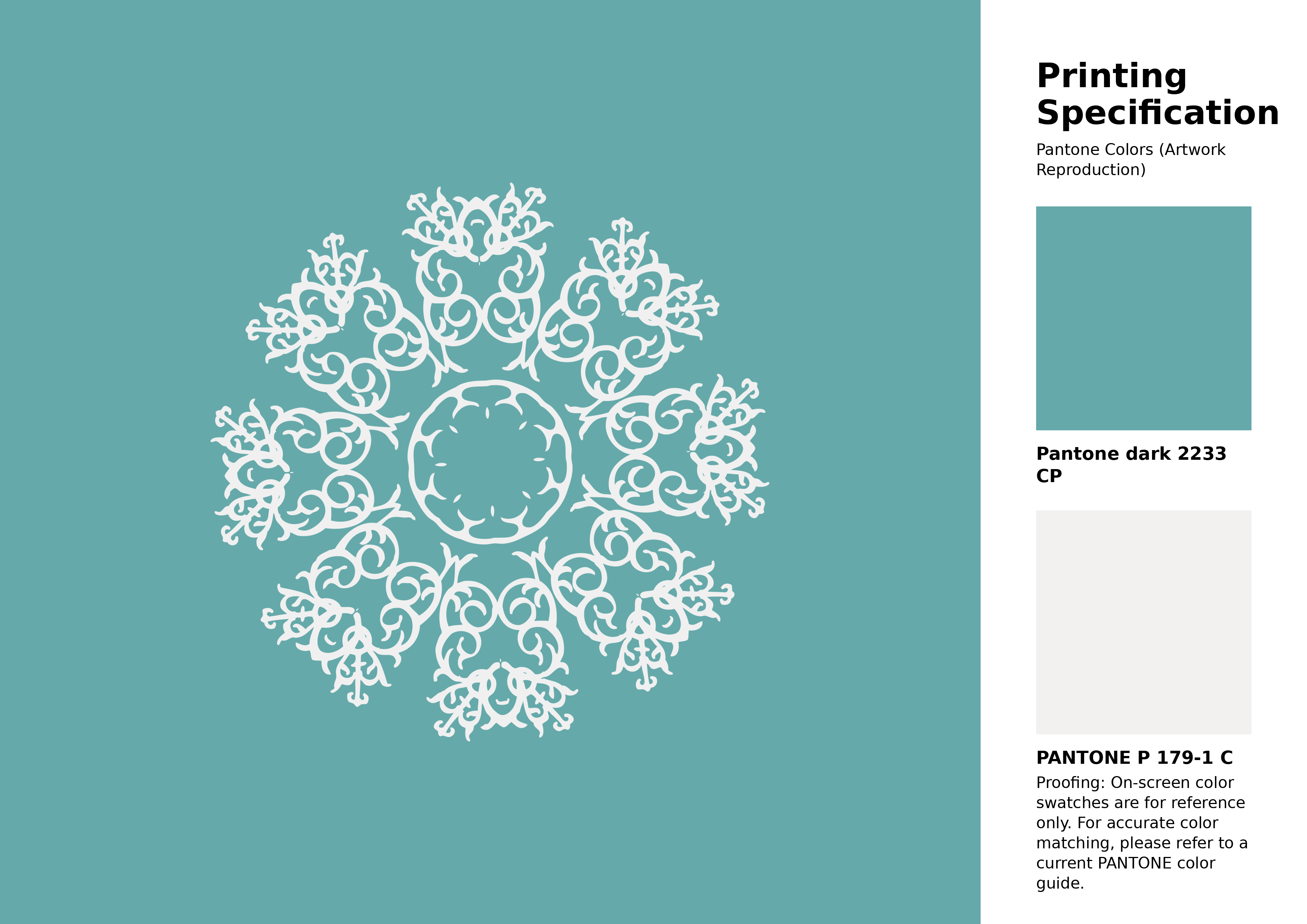 High-quality artwork and graphic illustration using Pantone 2233 CP Color | Hex color Code #66a9aa. A fantastic creative resource for designers and artists. #artwork #illustration #graphicart #66a9aa