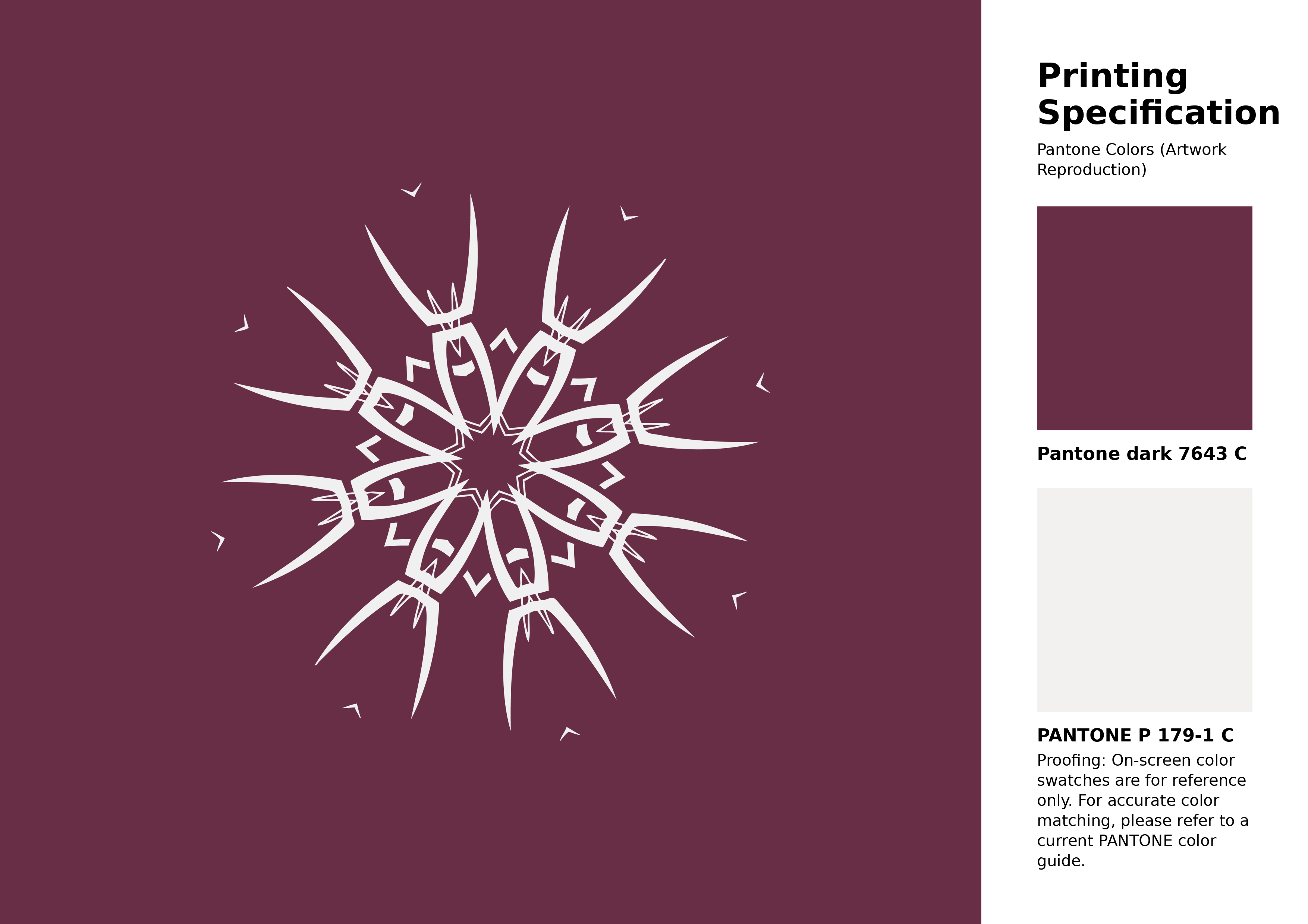 High-quality artwork and graphic illustration using Pantone 7643 C Color | Hex color Code #672e45. A fantastic creative resource for designers and artists. #artwork #illustration #graphicart #672e45