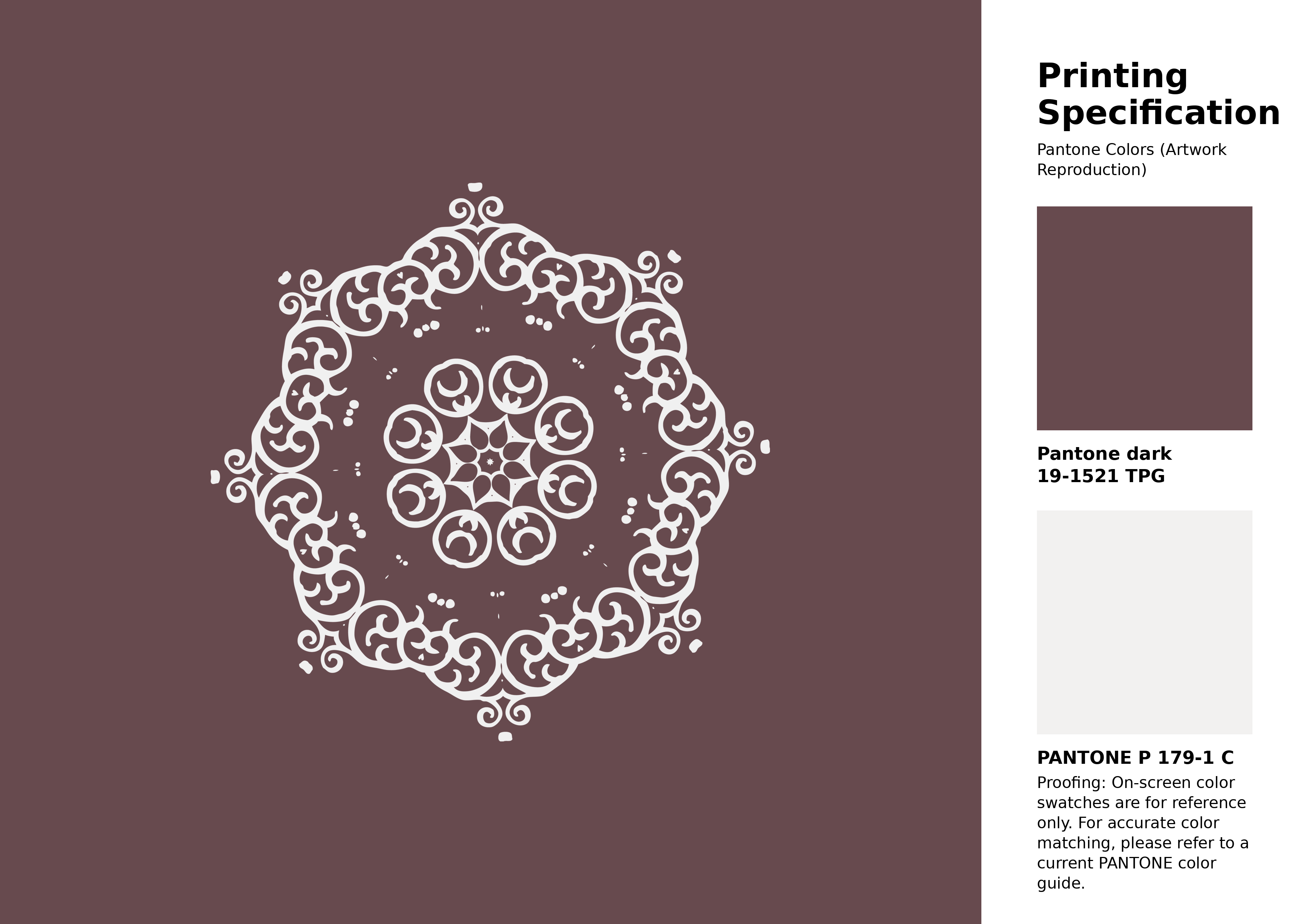 High-quality artwork and graphic illustration using Pantone 19-1521 Tpg Red Mahogany Color | Hex color Code #674a4e. A fantastic creative resource for designers and artists. #artwork #illustration #graphicart #674a4e