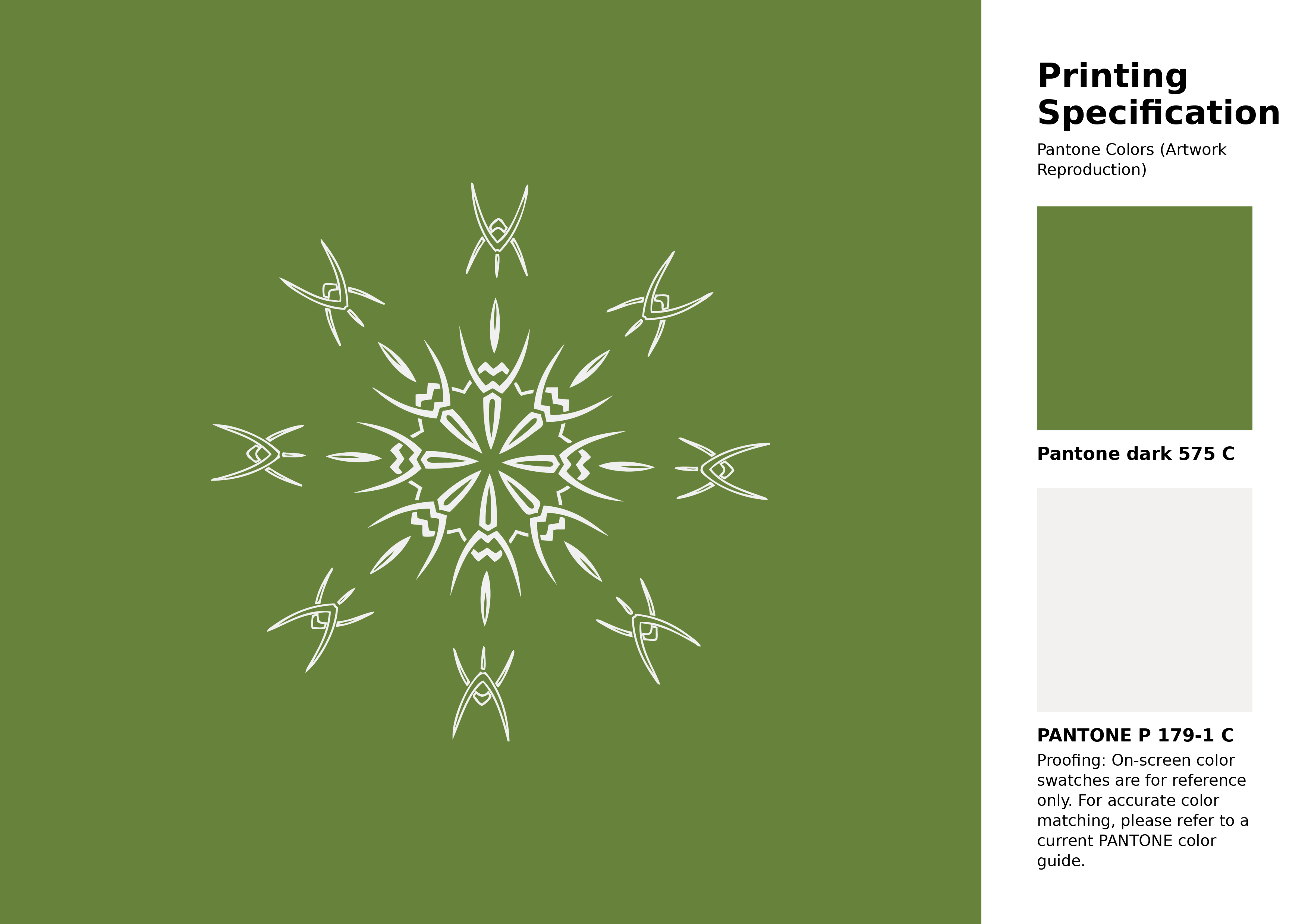 High-quality artwork and graphic illustration using Pantone 575 C Color | Hex color Code #67823a. A fantastic creative resource for designers and artists. #artwork #illustration #graphicart #67823a