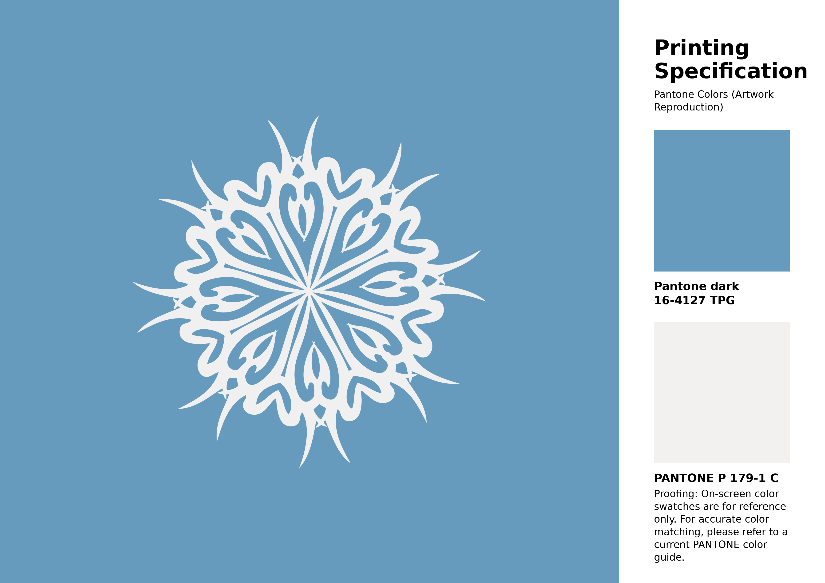 High-quality artwork and graphic illustration using Pantone 16-4127 Tpg Heritage Blue Color | Hex color Code #679bbe. A fantastic creative resource for designers and artists. #artwork #illustration #graphicart #679bbe
