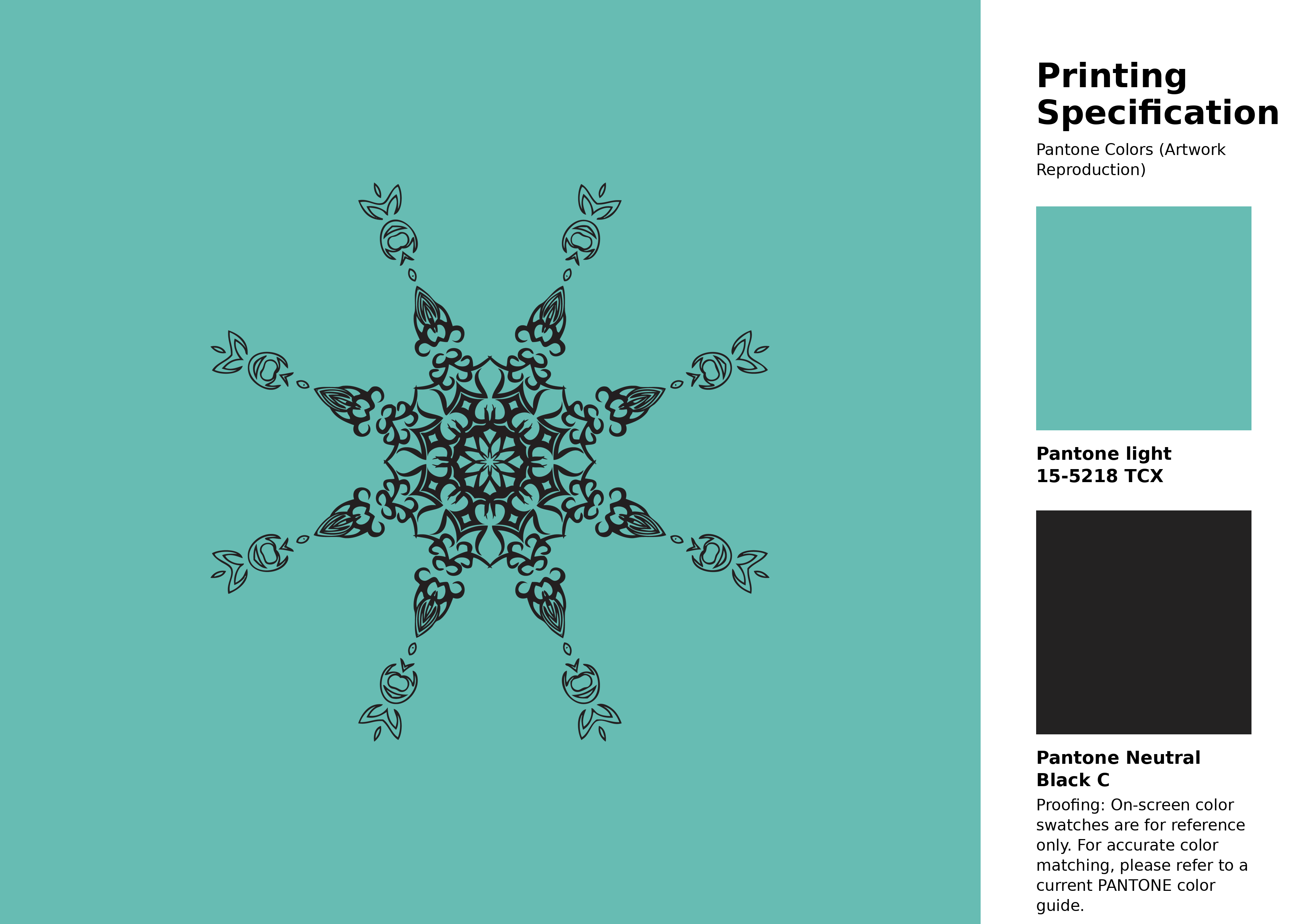 High-quality artwork and graphic illustration using Pantone 15-5218 Tcx Pool Blue Color | Hex color Code #67bcb3. A fantastic creative resource for designers and artists. #artwork #illustration #graphicart #67bcb3
