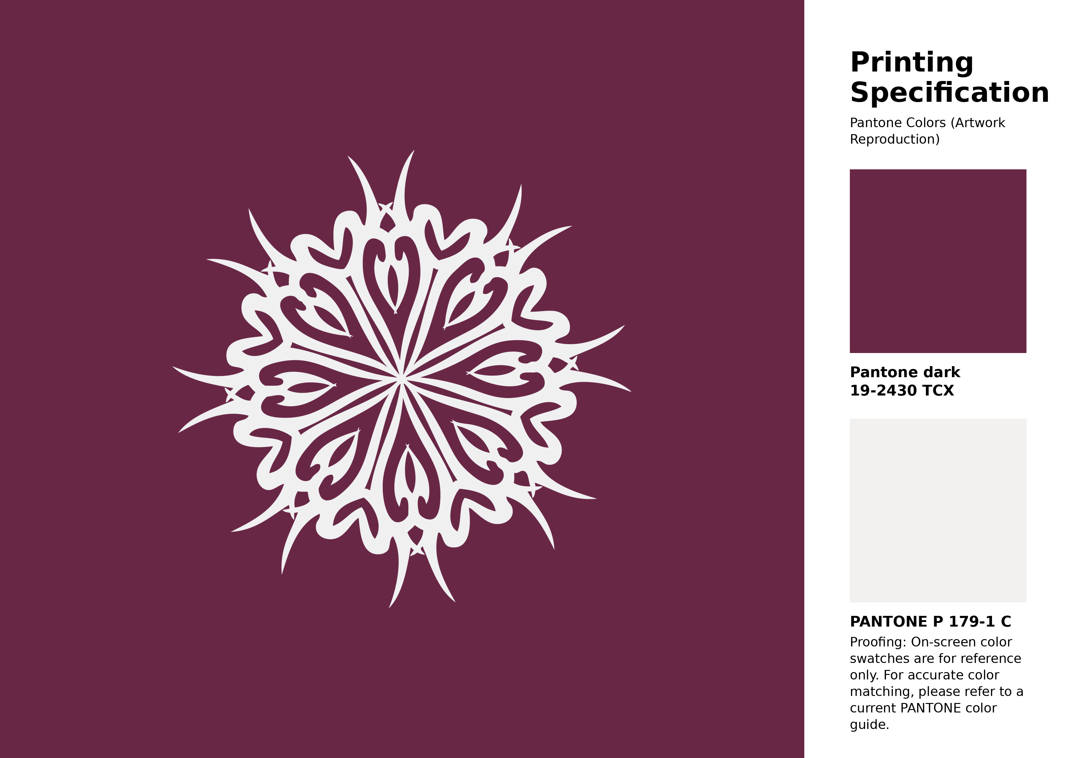 High-quality artwork and graphic illustration using Pantone 19-2430 Tcx Purple Potion Color | Hex color Code #692746. A fantastic creative resource for designers and artists. #artwork #illustration #graphicart #692746