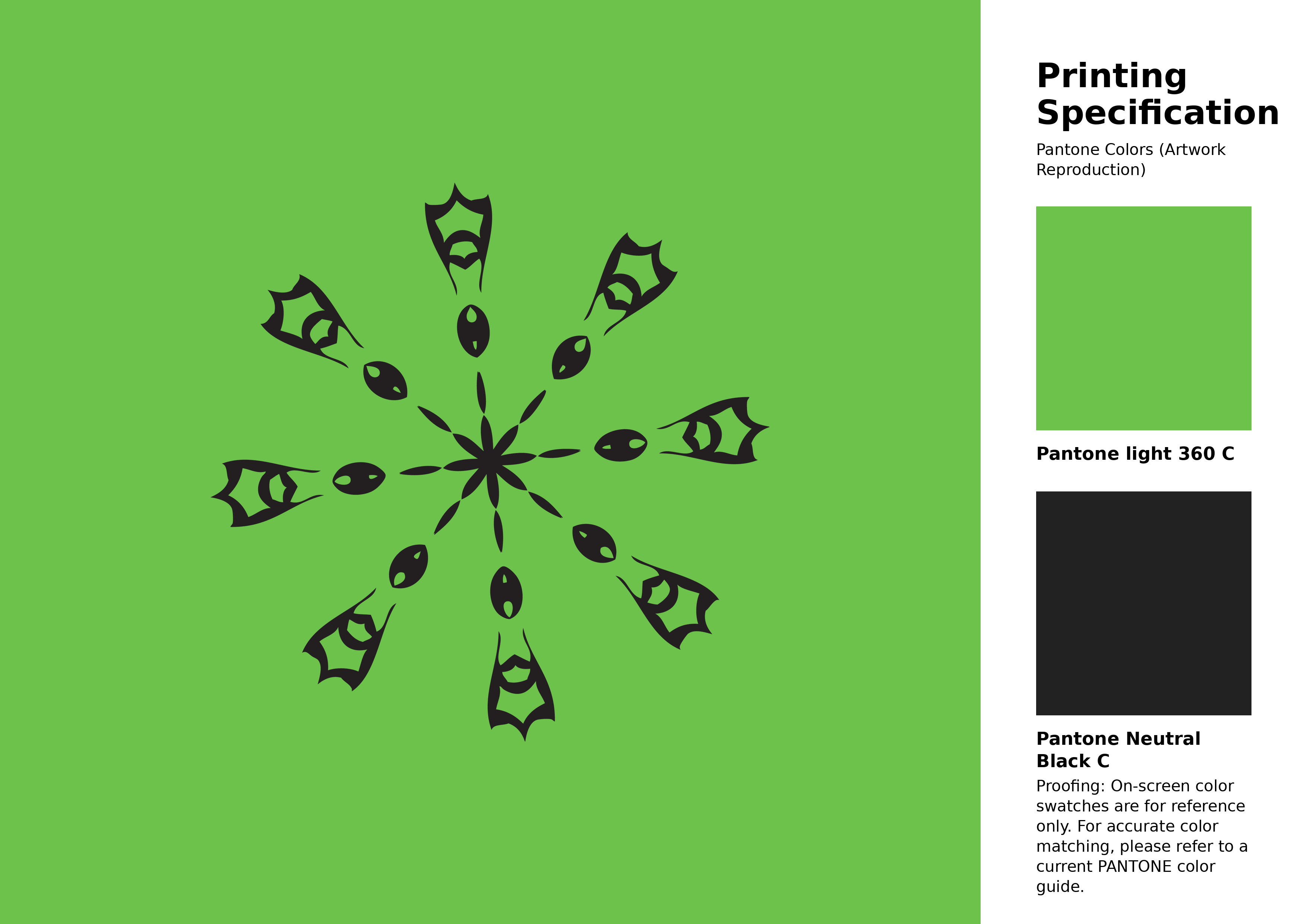 Hex Color #6cc24a | Printing Match PANTONE 360 C | Color conversion ...