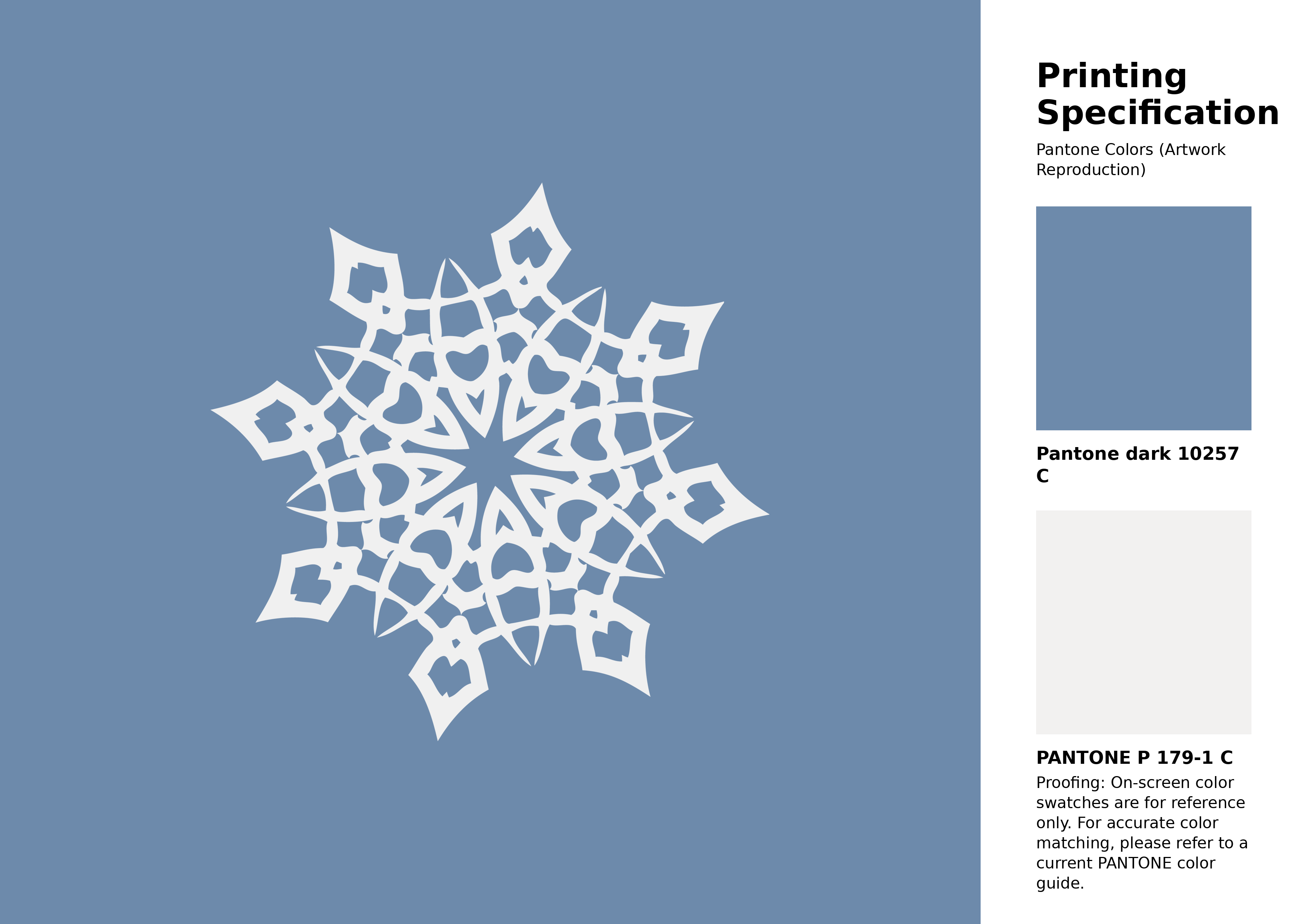 High-quality artwork and graphic illustration using Pantone 10257 C Color | Hex color Code #6d8aab. A fantastic creative resource for designers and artists. #artwork #illustration #graphicart #6d8aab