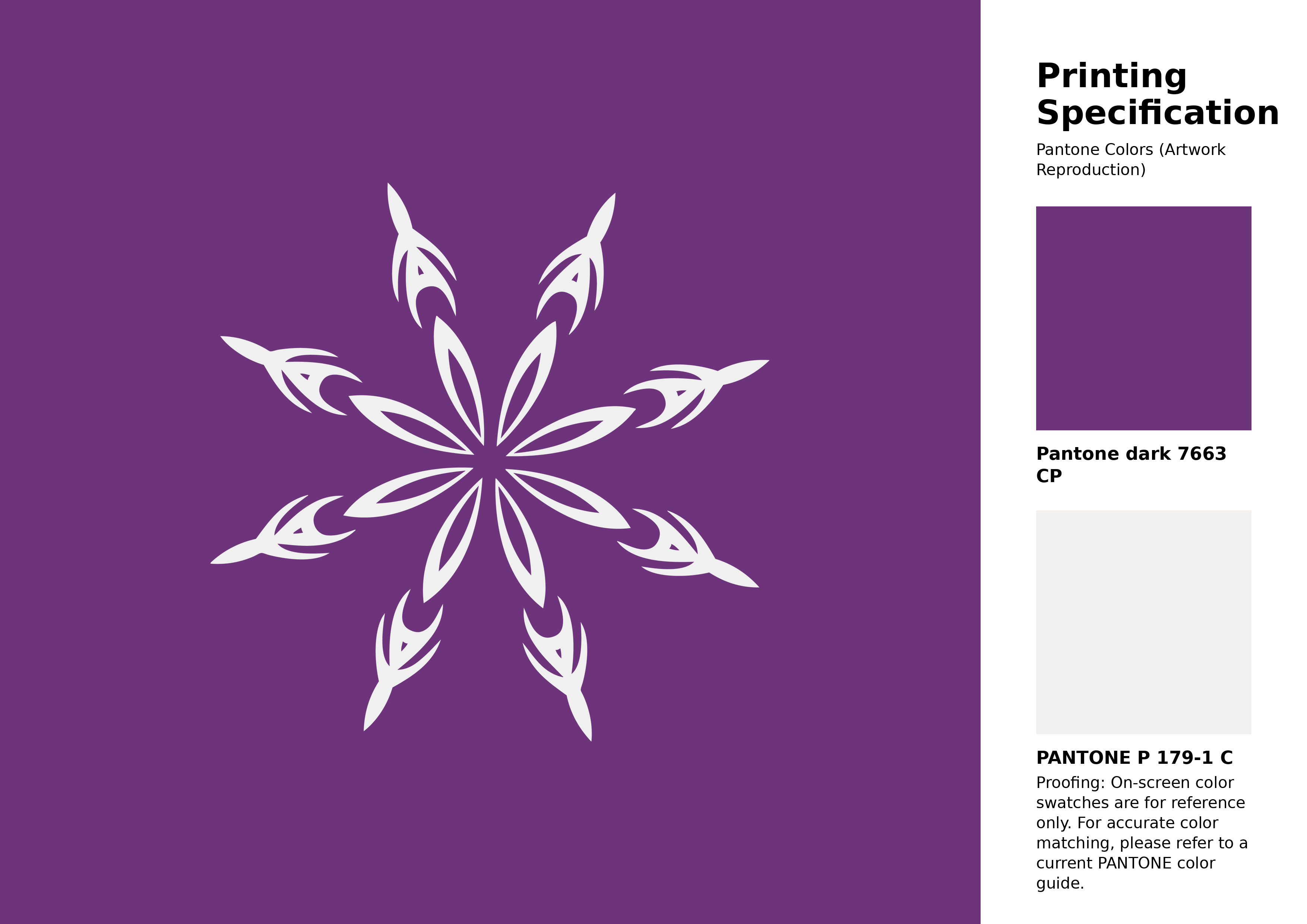 High-quality artwork and graphic illustration using Pantone 7663 CP Color | Hex color Code #6e347b. A fantastic creative resource for designers and artists. #artwork #illustration #graphicart #6e347b