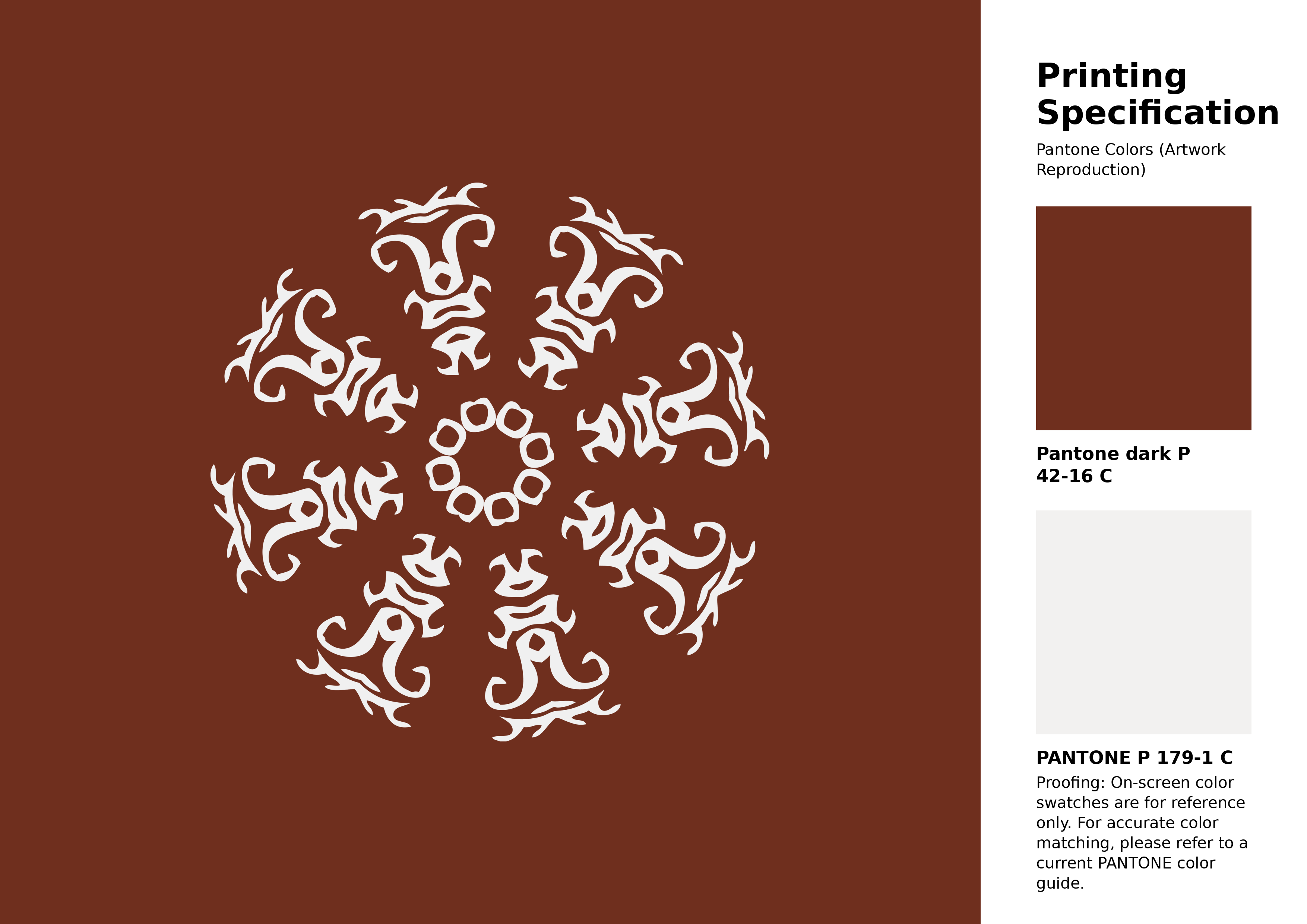 High-quality artwork and graphic illustration using Pantone P 42-16 C Color | Hex color Code #6f2f1e. A fantastic creative resource for designers and artists. #artwork #illustration #graphicart #6f2f1e