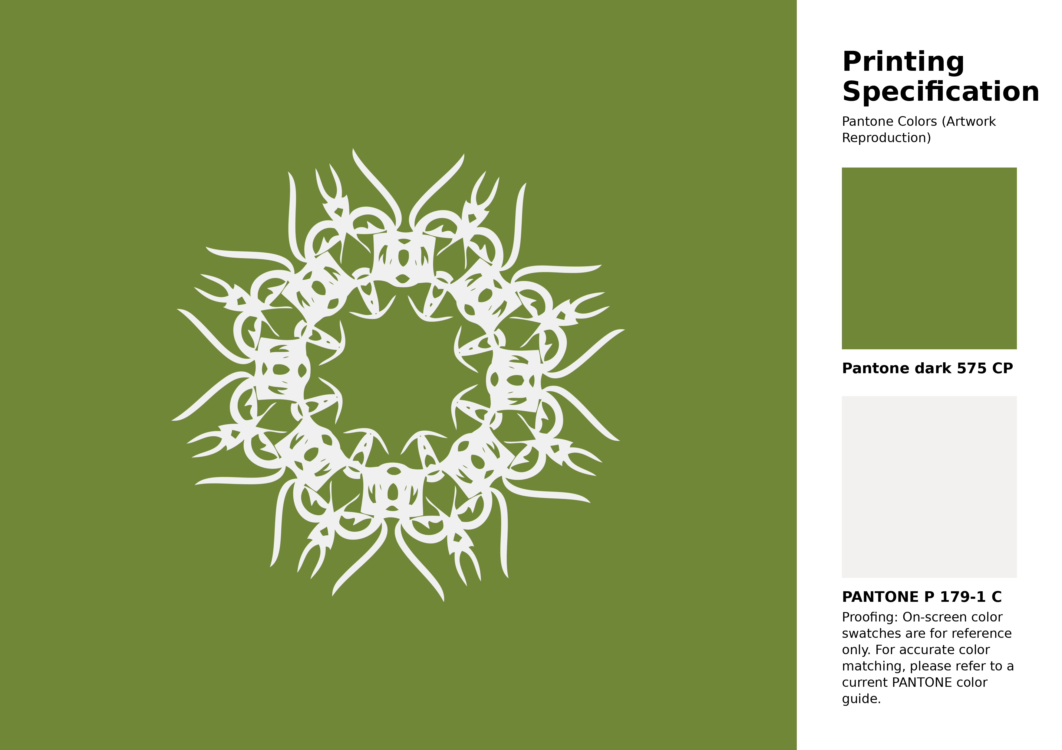 High-quality artwork and graphic illustration using Pantone 575 CP Color | Hex color Code #6f8737. A fantastic creative resource for designers and artists. #artwork #illustration #graphicart #6f8737