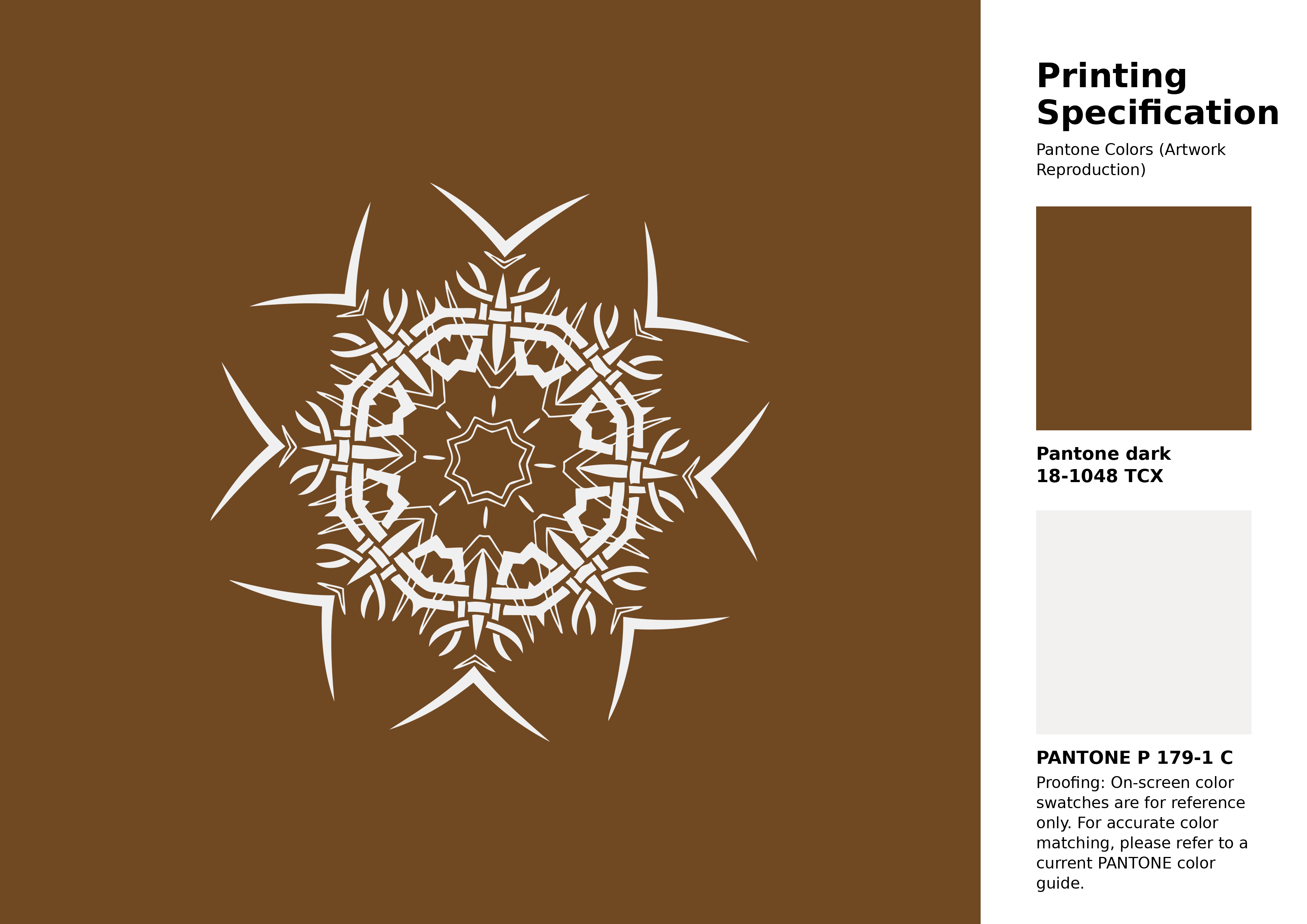 High-quality artwork and graphic illustration using Pantone 18-1048 Tcx Monks Robe Color | Hex color Code #704822. A fantastic creative resource for designers and artists. #artwork #illustration #graphicart #704822
