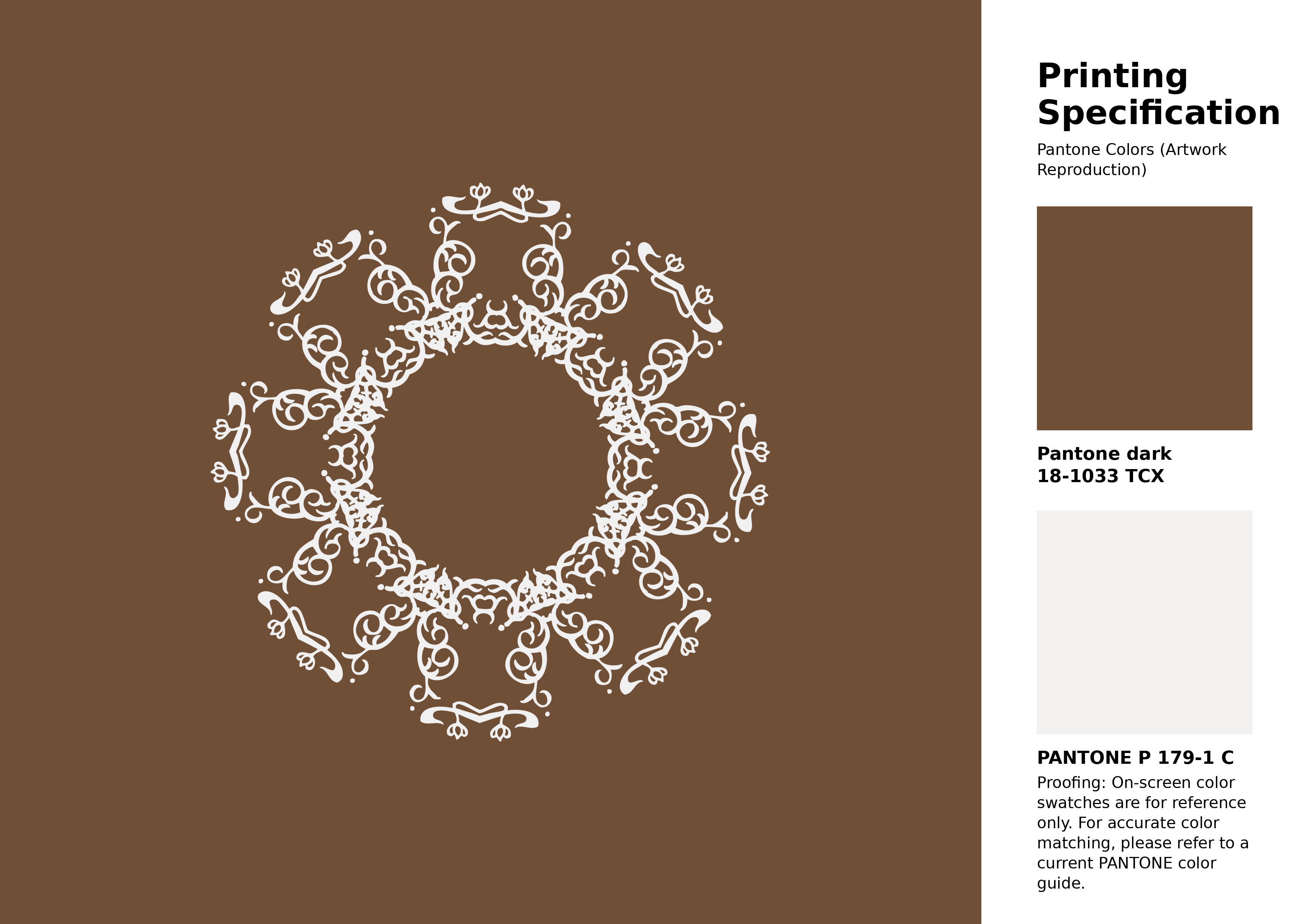High-quality artwork and graphic illustration using Pantone 18-1033 Tcx Dachshund Color | Hex color Code #704f37. A fantastic creative resource for designers and artists. #artwork #illustration #graphicart #704f37