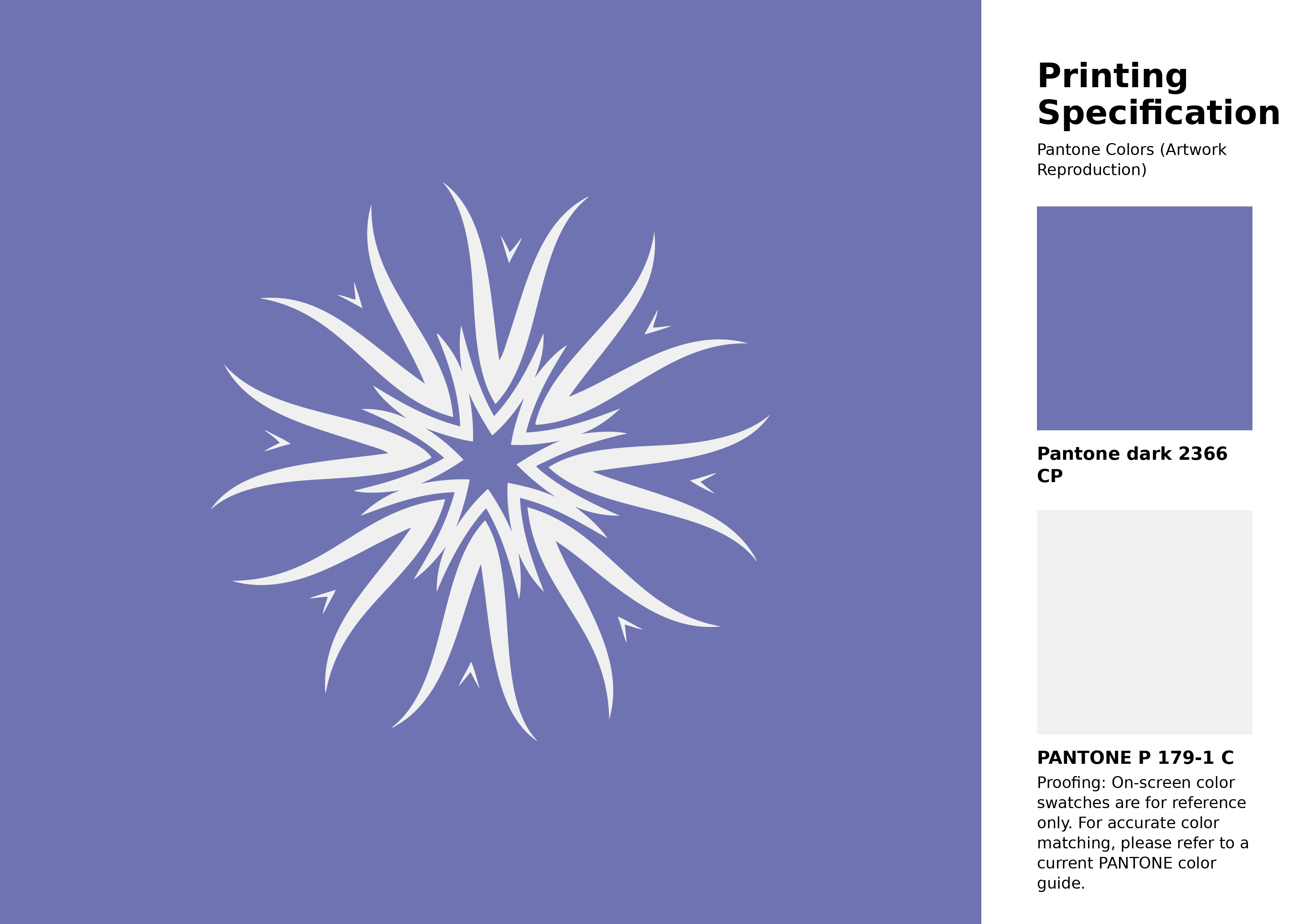 High-quality artwork and graphic illustration using Pantone 2366 CP Color | Hex color Code #7073b1. A fantastic creative resource for designers and artists. #artwork #illustration #graphicart #7073b1