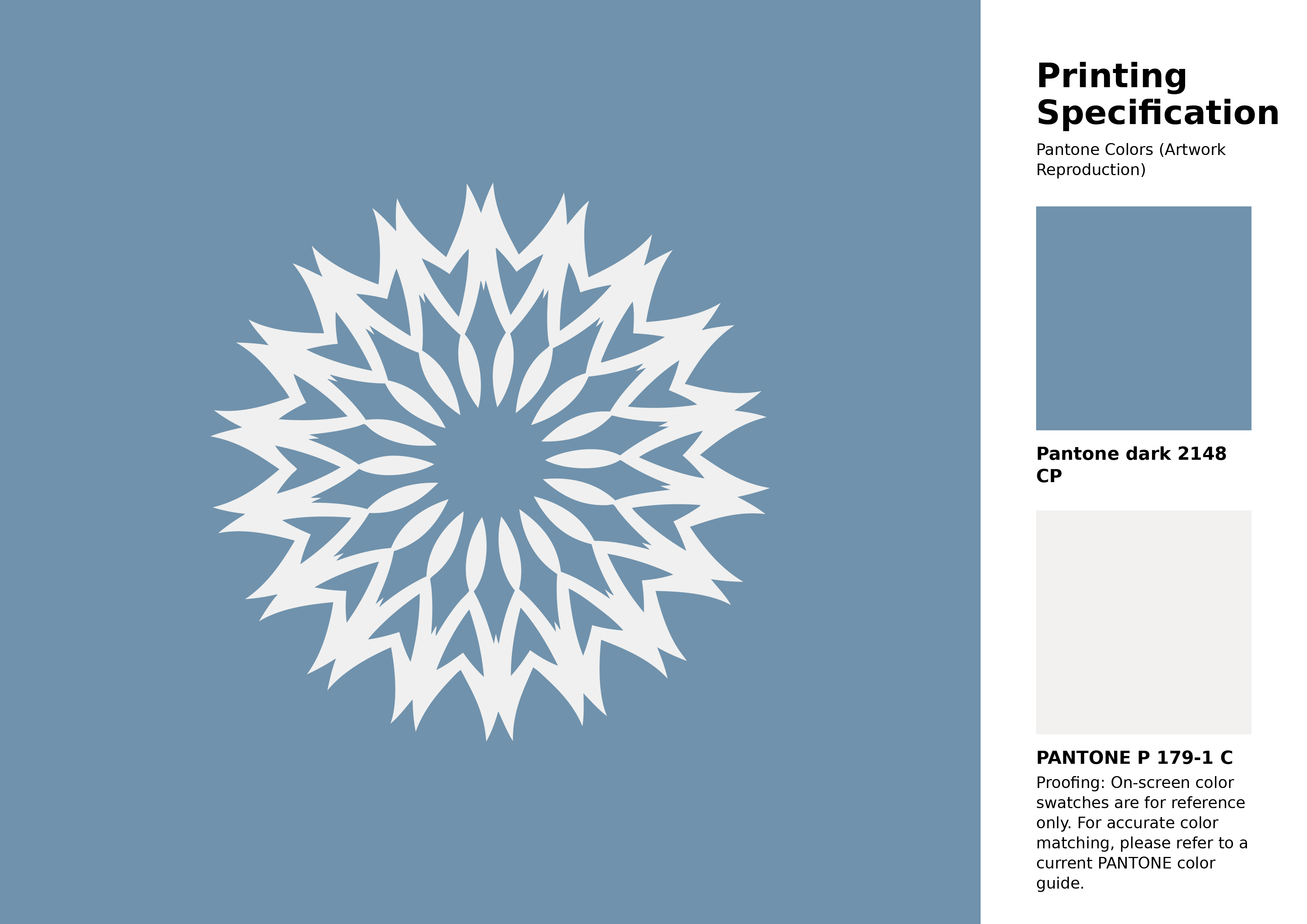 High-quality artwork and graphic illustration using Pantone 2148 CP Color | Hex color Code #7092ac. A fantastic creative resource for designers and artists. #artwork #illustration #graphicart #7092ac
