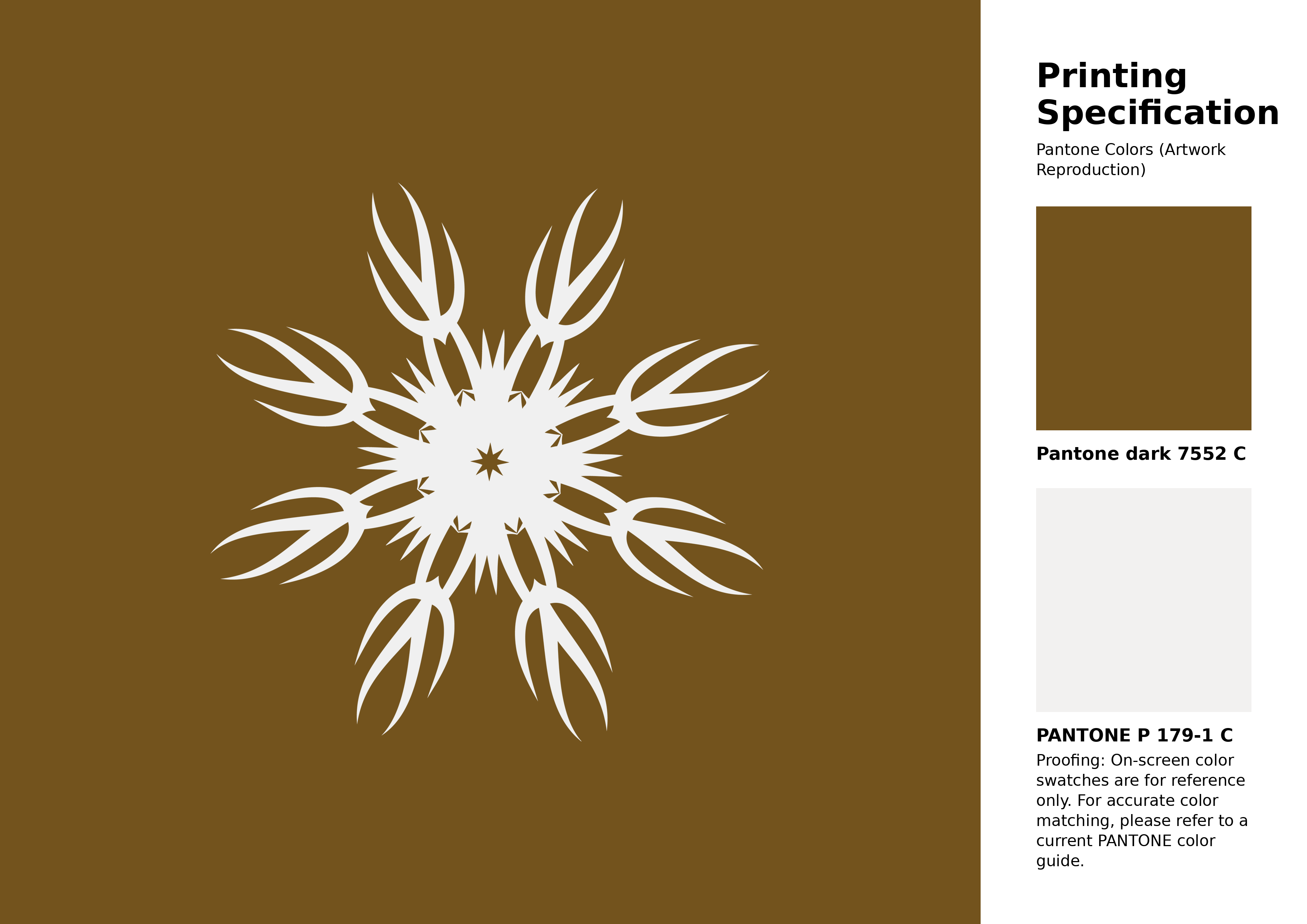 High-quality artwork and graphic illustration using Pantone 7552 C Color | Hex color Code #73531d. A fantastic creative resource for designers and artists. #artwork #illustration #graphicart #73531d