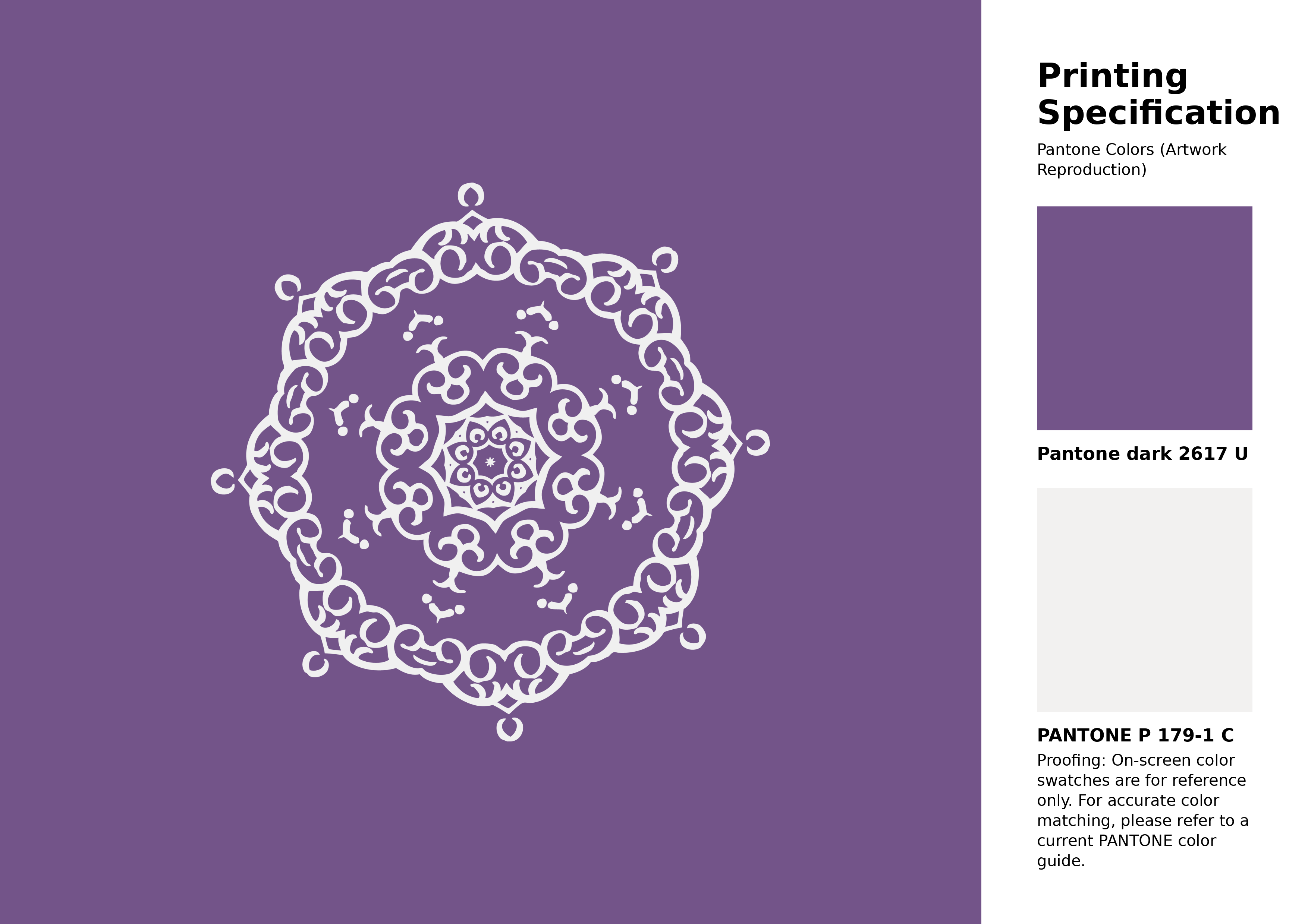 High-quality artwork and graphic illustration using Pantone 2617 U Color | Hex color Code #735489. A fantastic creative resource for designers and artists. #artwork #illustration #graphicart #735489