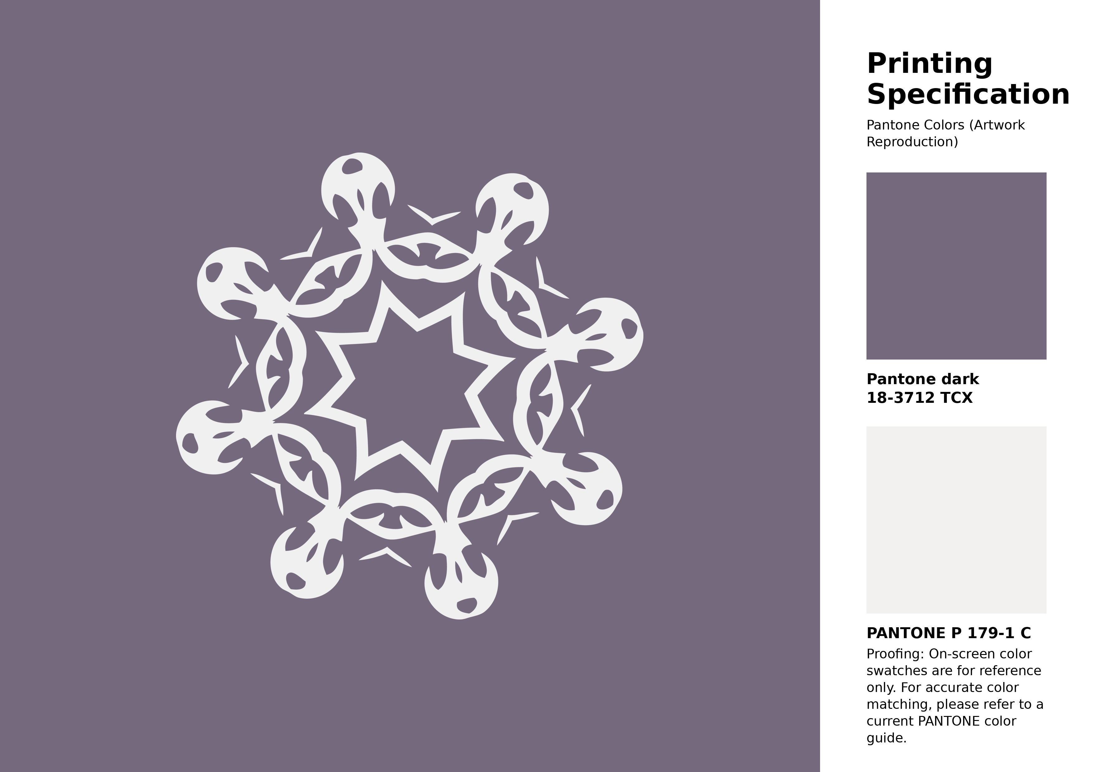 High-quality artwork and graphic illustration using Pantone 18-3712 Tcx Purple Sage Color | Hex color Code #75697e. A fantastic creative resource for designers and artists. #artwork #illustration #graphicart #75697e