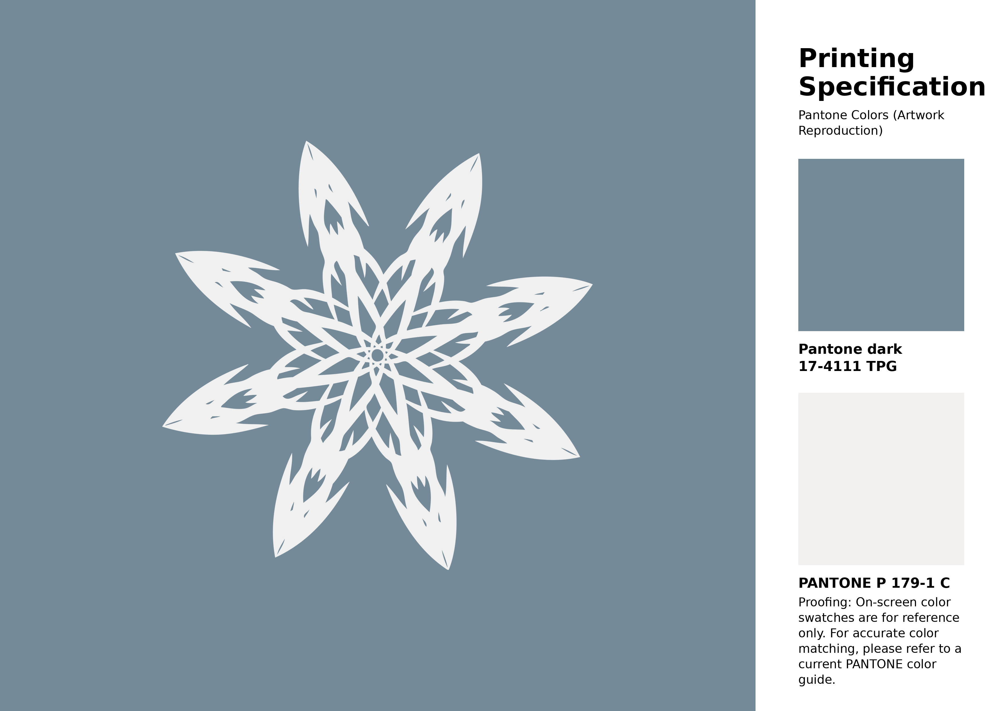 High-quality artwork and graphic illustration using Pantone 17-4111 Tpg Citadel Color | Hex color Code #758a98. A fantastic creative resource for designers and artists. #artwork #illustration #graphicart #758a98