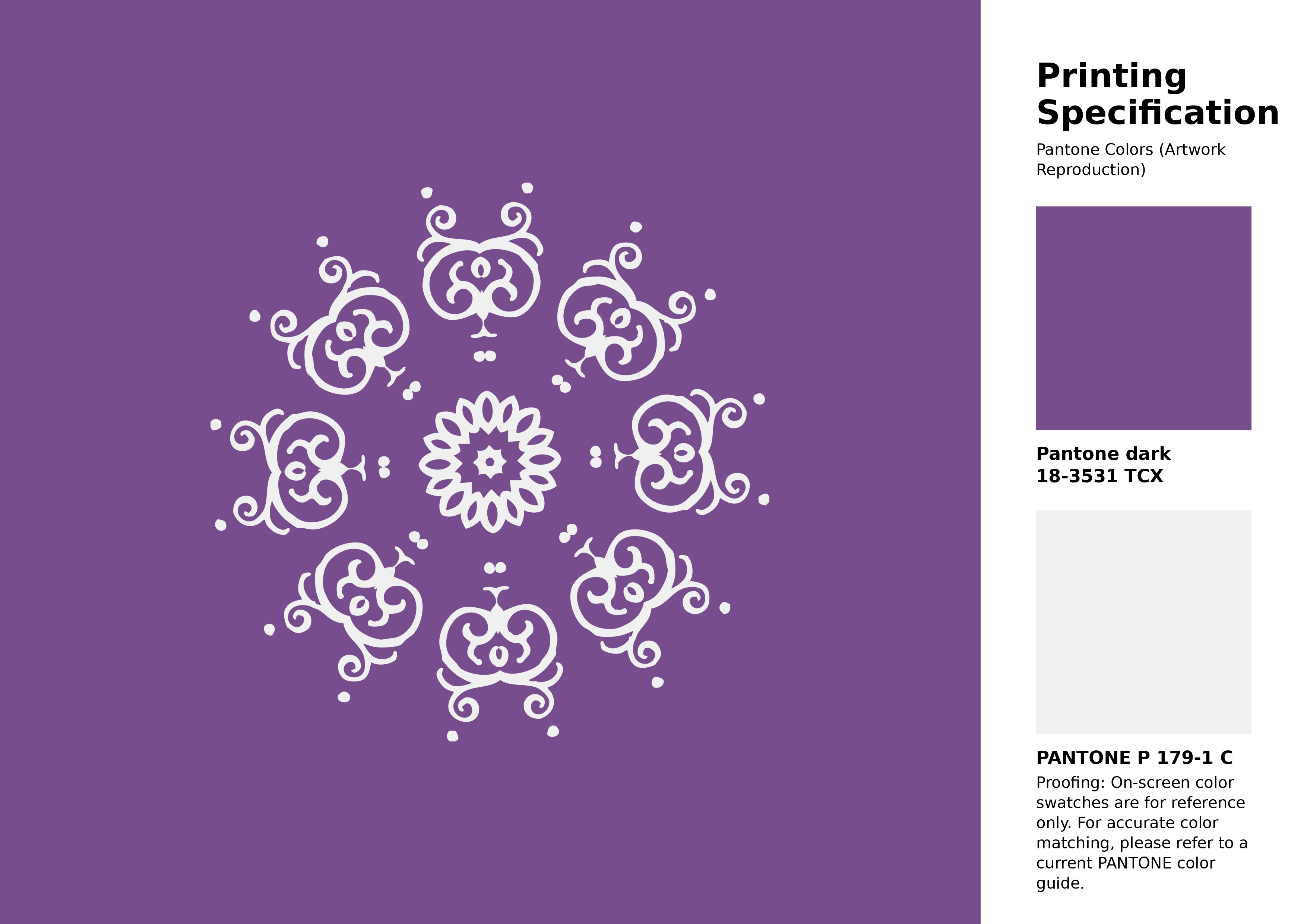 Hex Color #774D8E — Pantone 18-3531 TCX Match, RGB, CMYK