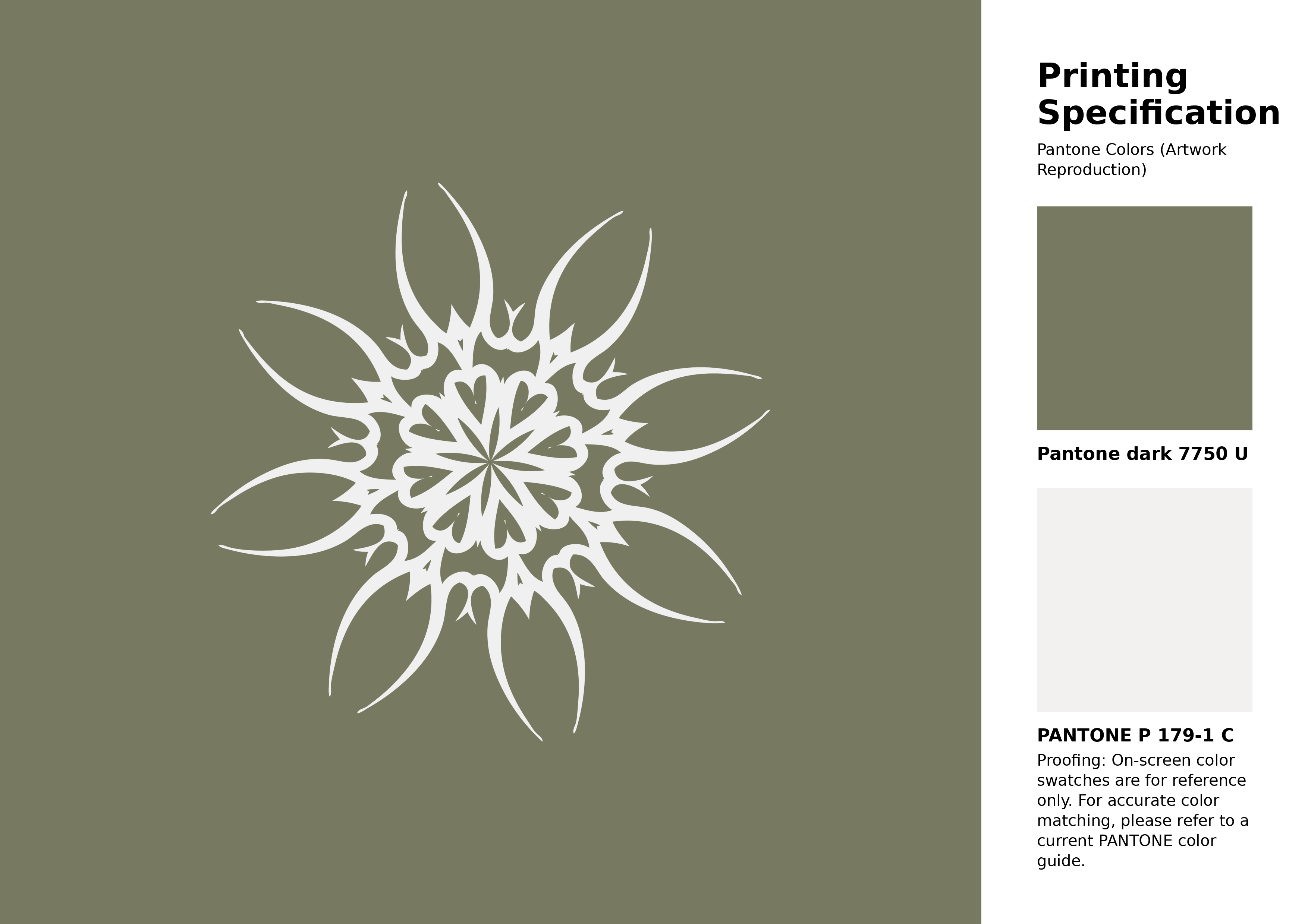High-quality artwork and graphic illustration using Pantone 7750 U Color | Hex color Code #777a61. A fantastic creative resource for designers and artists. #artwork #illustration #graphicart #777a61