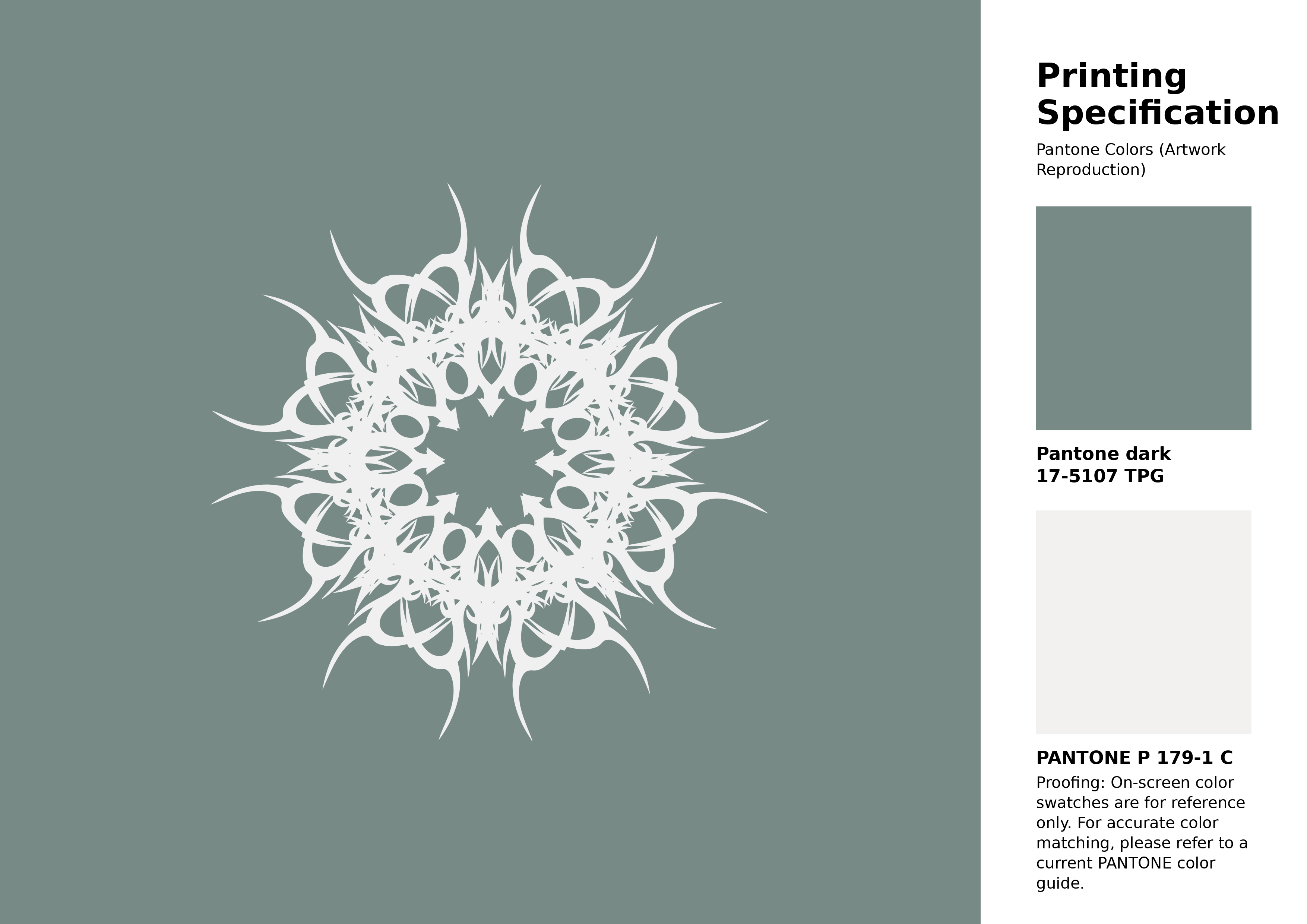 High-quality artwork and graphic illustration using Pantone 17-5107 Tpg Chinois Green Color | Hex color Code #778a86. A fantastic creative resource for designers and artists. #artwork #illustration #graphicart #778a86