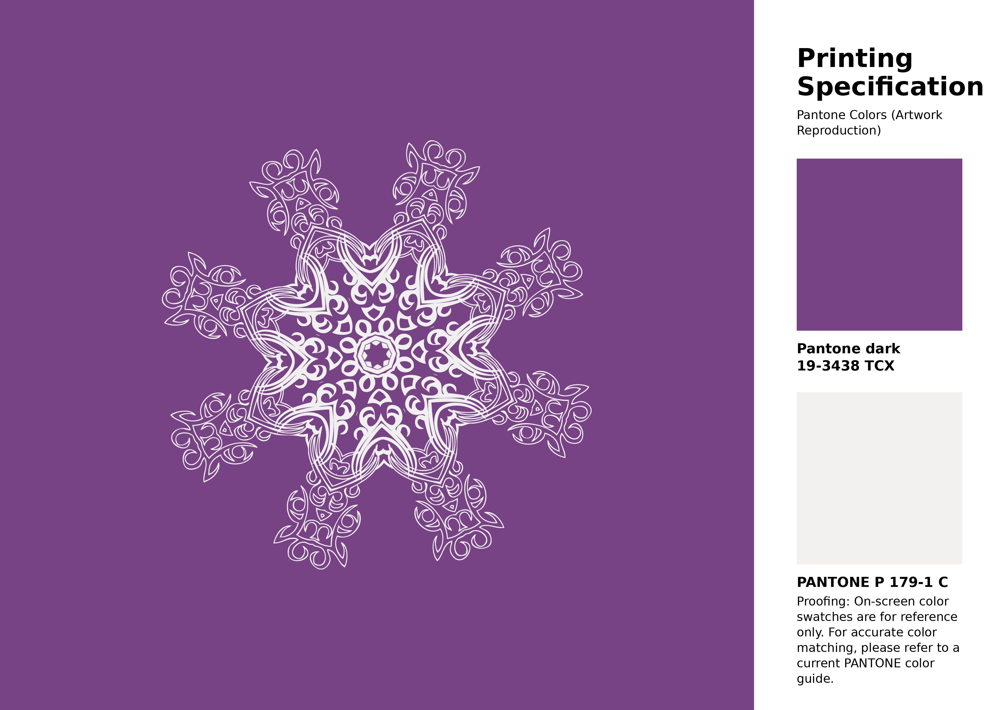 High-quality artwork and graphic illustration using Pantone 19-3438 Tcx Bright Violet Color | Hex color Code #784384. A fantastic creative resource for designers and artists. #artwork #illustration #graphicart #784384