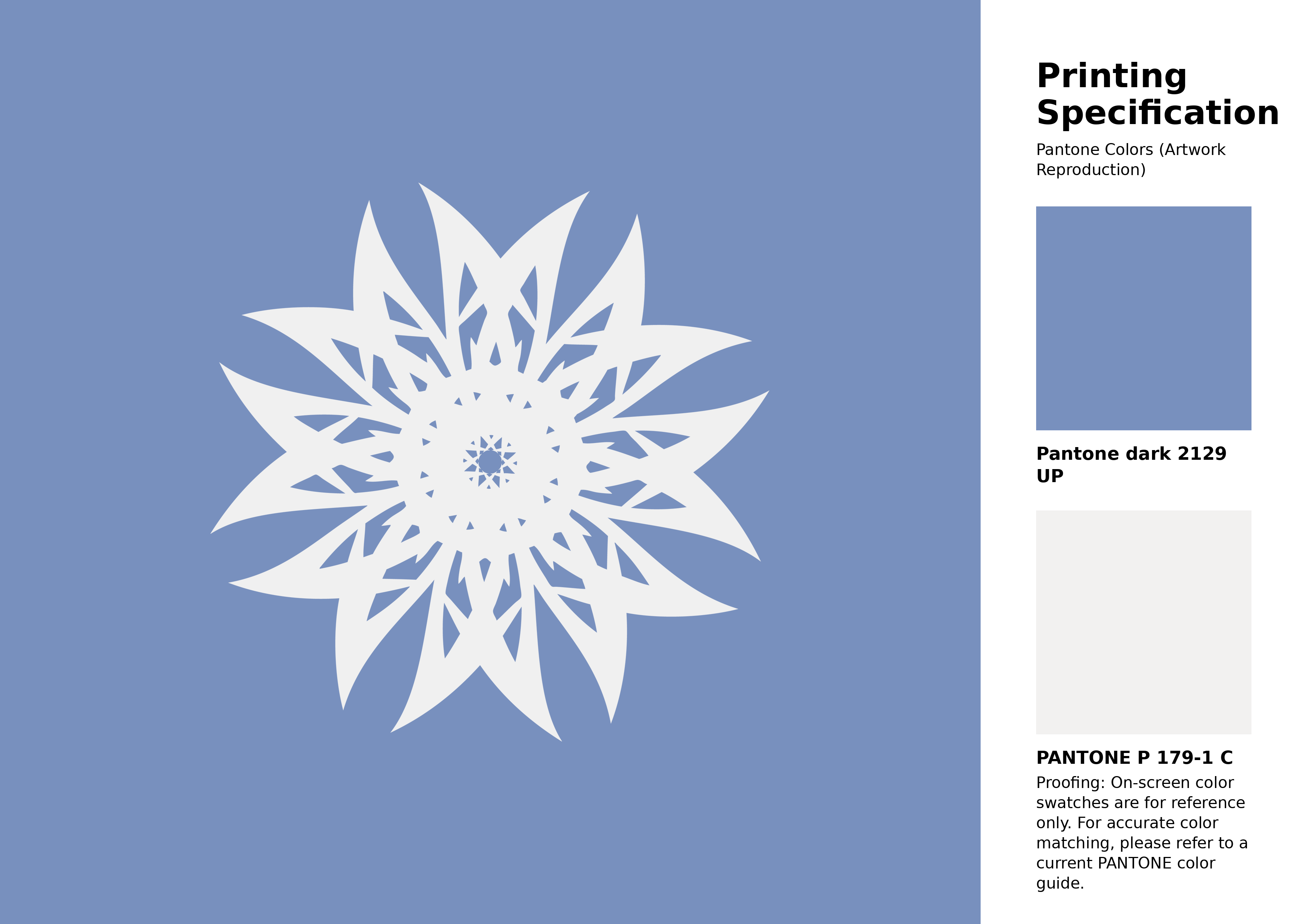 High-quality artwork and graphic illustration using Pantone 2129 UP Color | Hex color Code #7890be. A fantastic creative resource for designers and artists. #artwork #illustration #graphicart #7890be