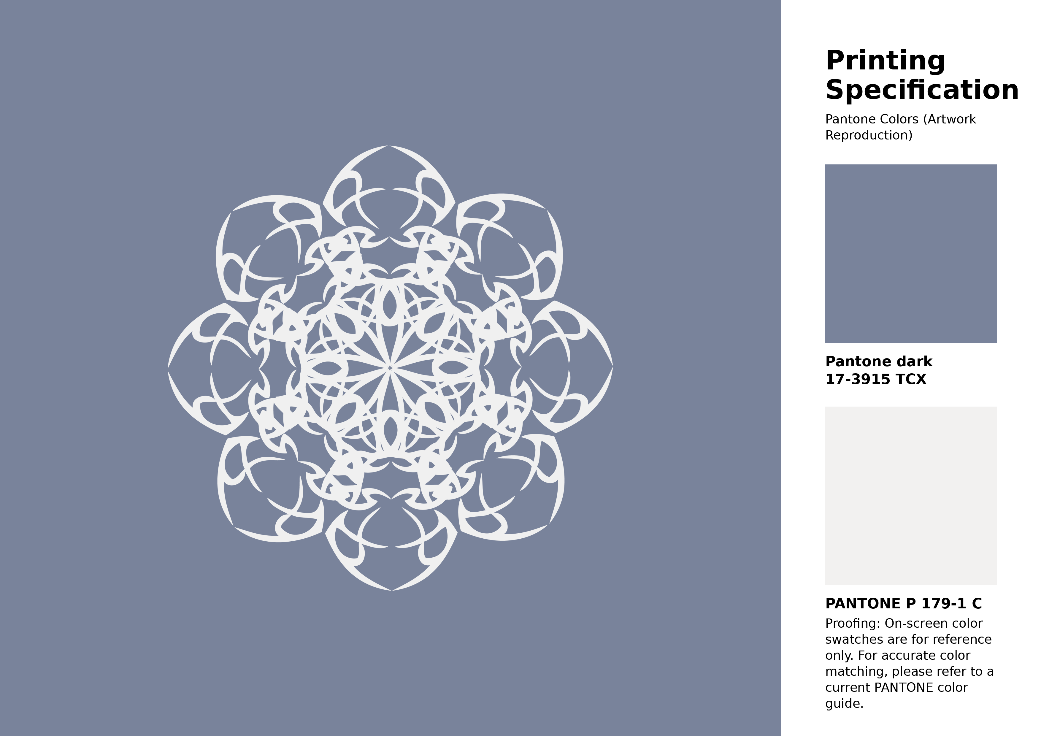 High-quality artwork and graphic illustration using Pantone 17-3915 Tcx Tempest Color | Hex color Code #79839b. A fantastic creative resource for designers and artists. #artwork #illustration #graphicart #79839b