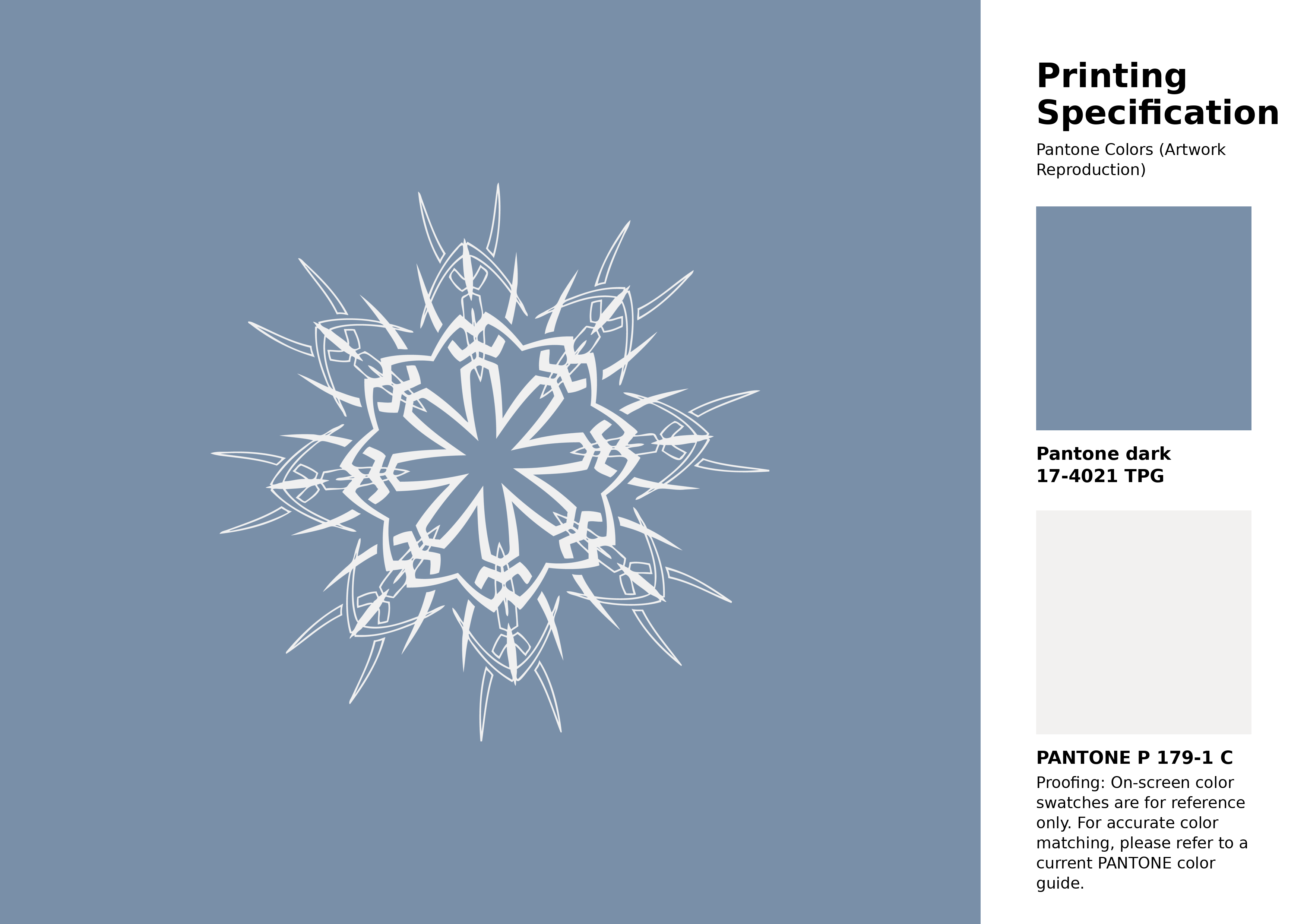 High-quality artwork and graphic illustration using Pantone 17-4021 Tpg Faded Denim Color | Hex color Code #798fa8. A fantastic creative resource for designers and artists. #artwork #illustration #graphicart #798fa8