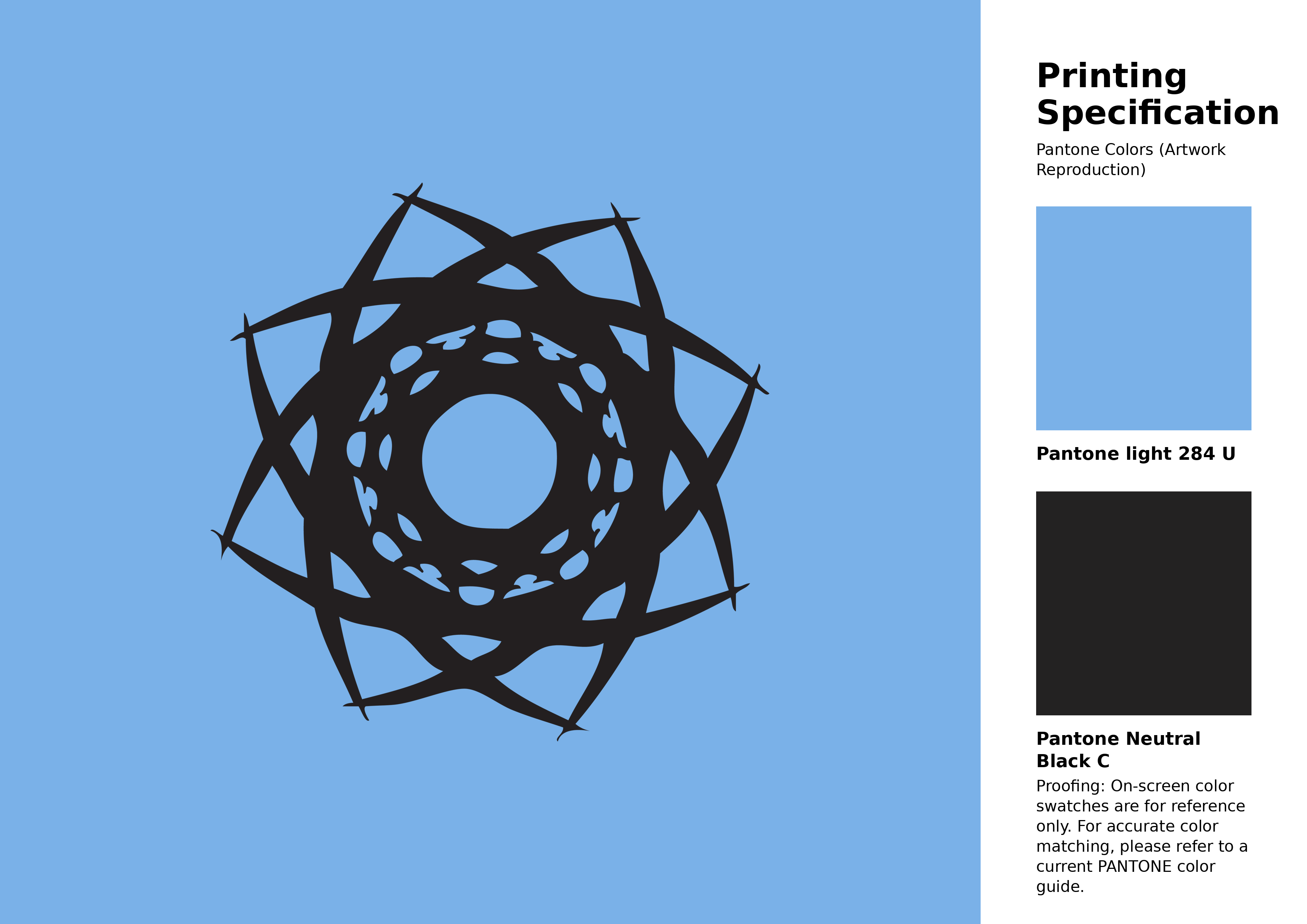 High-quality artwork and graphic illustration using Pantone 284 U Color | Hex color Code #7ab1e8. A fantastic creative resource for designers and artists. #artwork #illustration #graphicart #7ab1e8