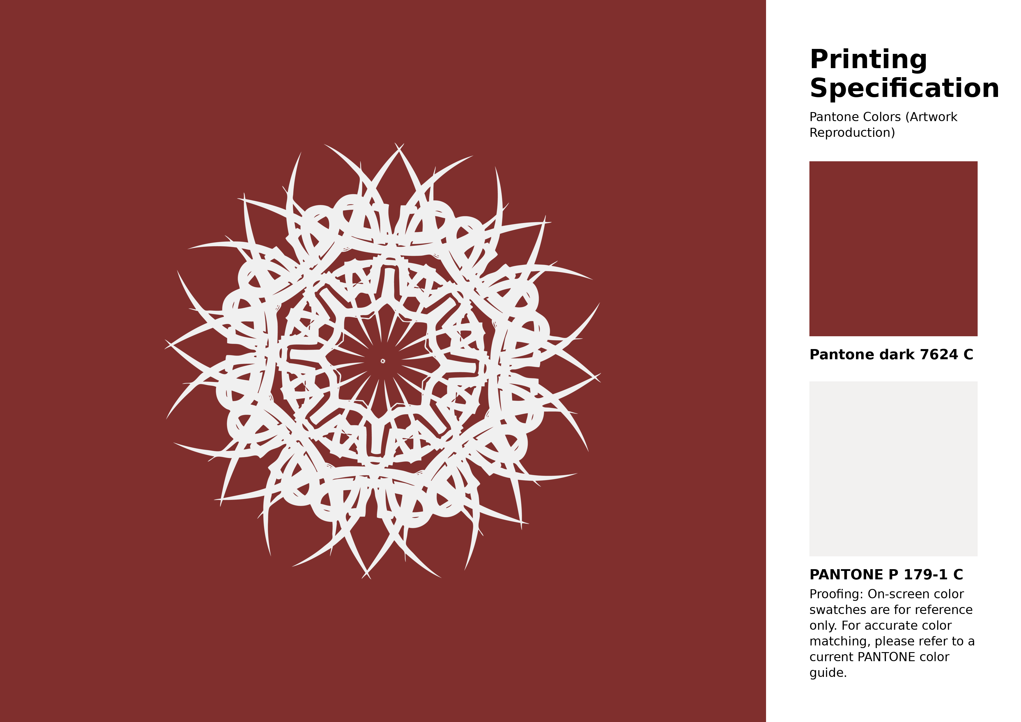 High-quality artwork and graphic illustration using Pantone 7624 C Color | Hex color Code #802f2d. A fantastic creative resource for designers and artists. #artwork #illustration #graphicart #802f2d