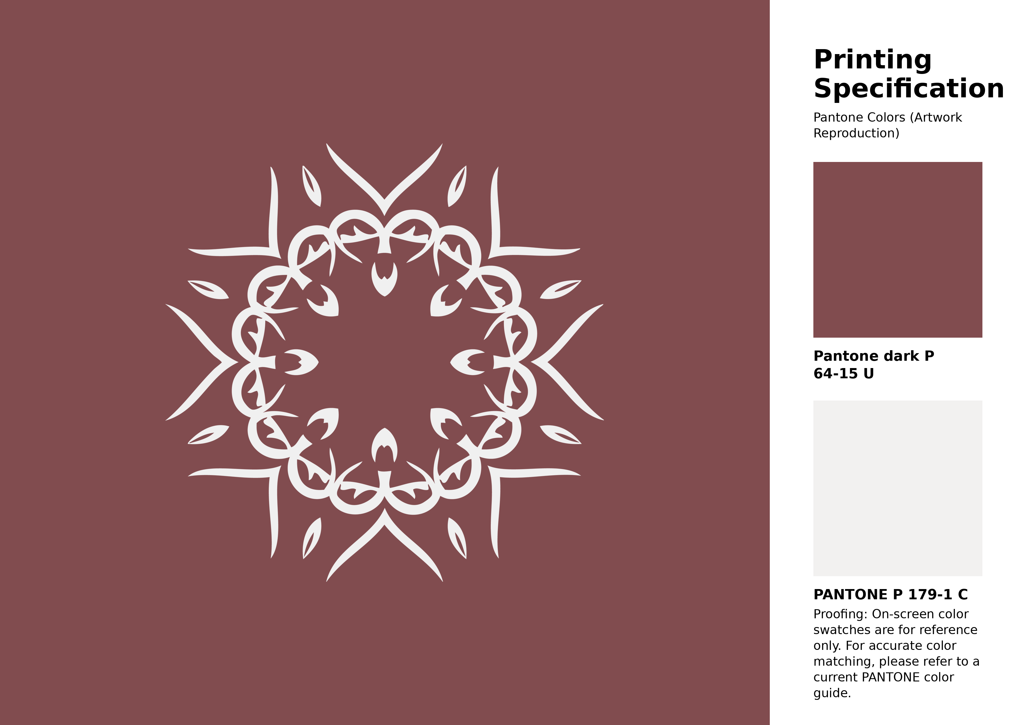 High-quality artwork and graphic illustration using Pantone P 64-15 U Color | Hex color Code #814c4f. A fantastic creative resource for designers and artists. #artwork #illustration #graphicart #814c4f