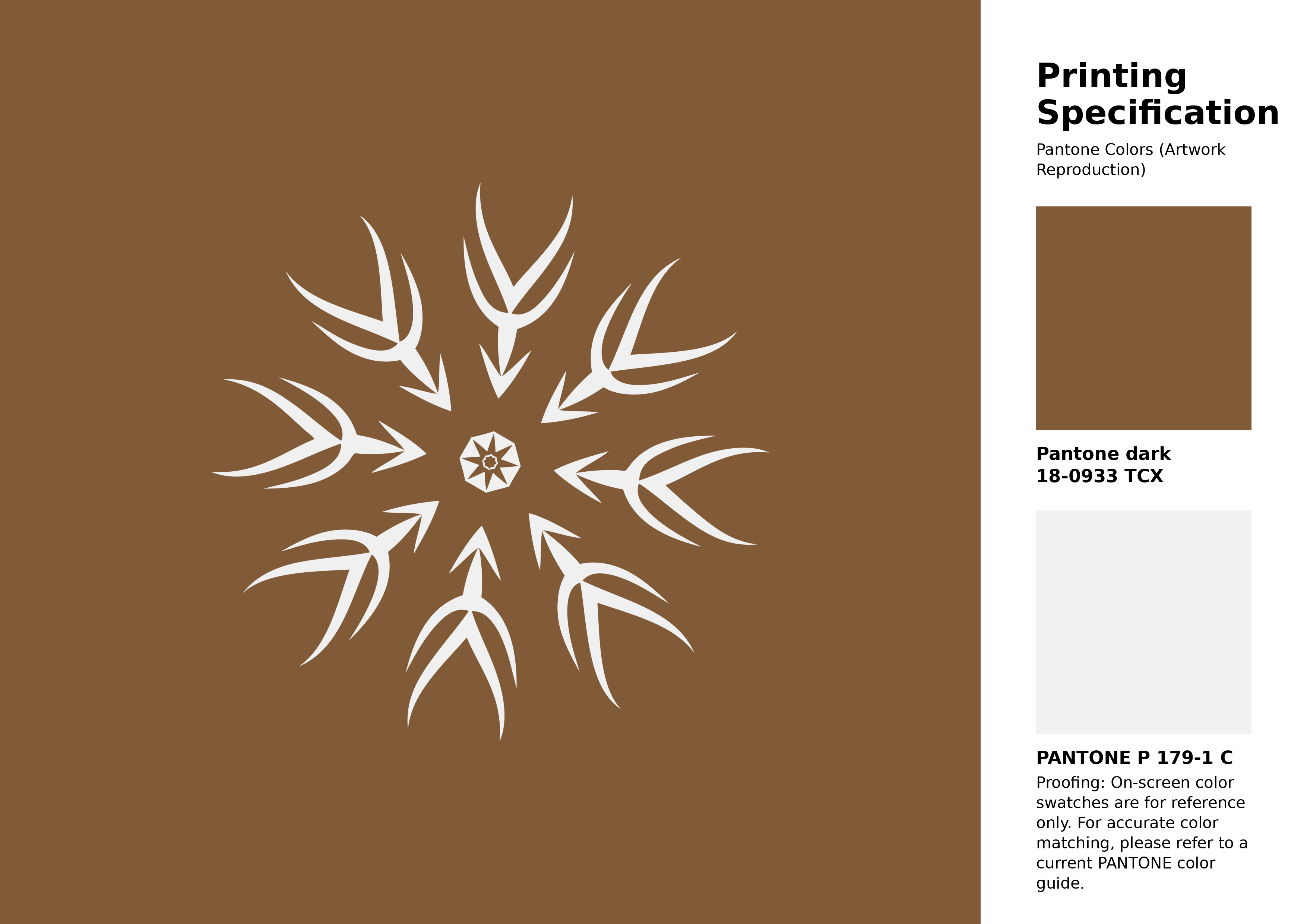 High-quality artwork and graphic illustration using Pantone 18-0933 Tcx Rubber Color | Hex color Code #815b37. A fantastic creative resource for designers and artists. #artwork #illustration #graphicart #815b37