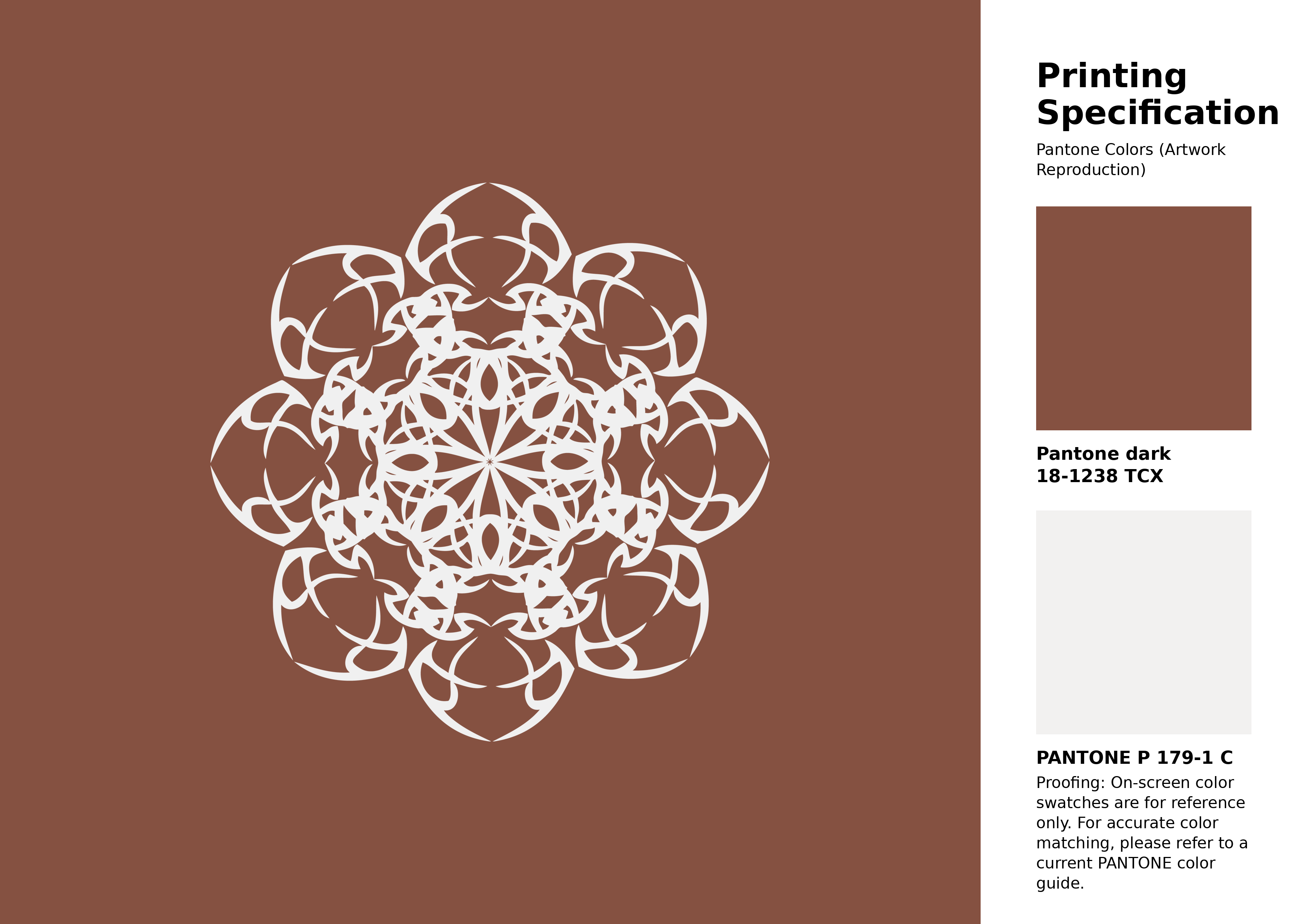 High-quality artwork and graphic illustration using Pantone 18-1238 Tcx Rustic Brown Color | Hex color Code #855141. A fantastic creative resource for designers and artists. #artwork #illustration #graphicart #855141